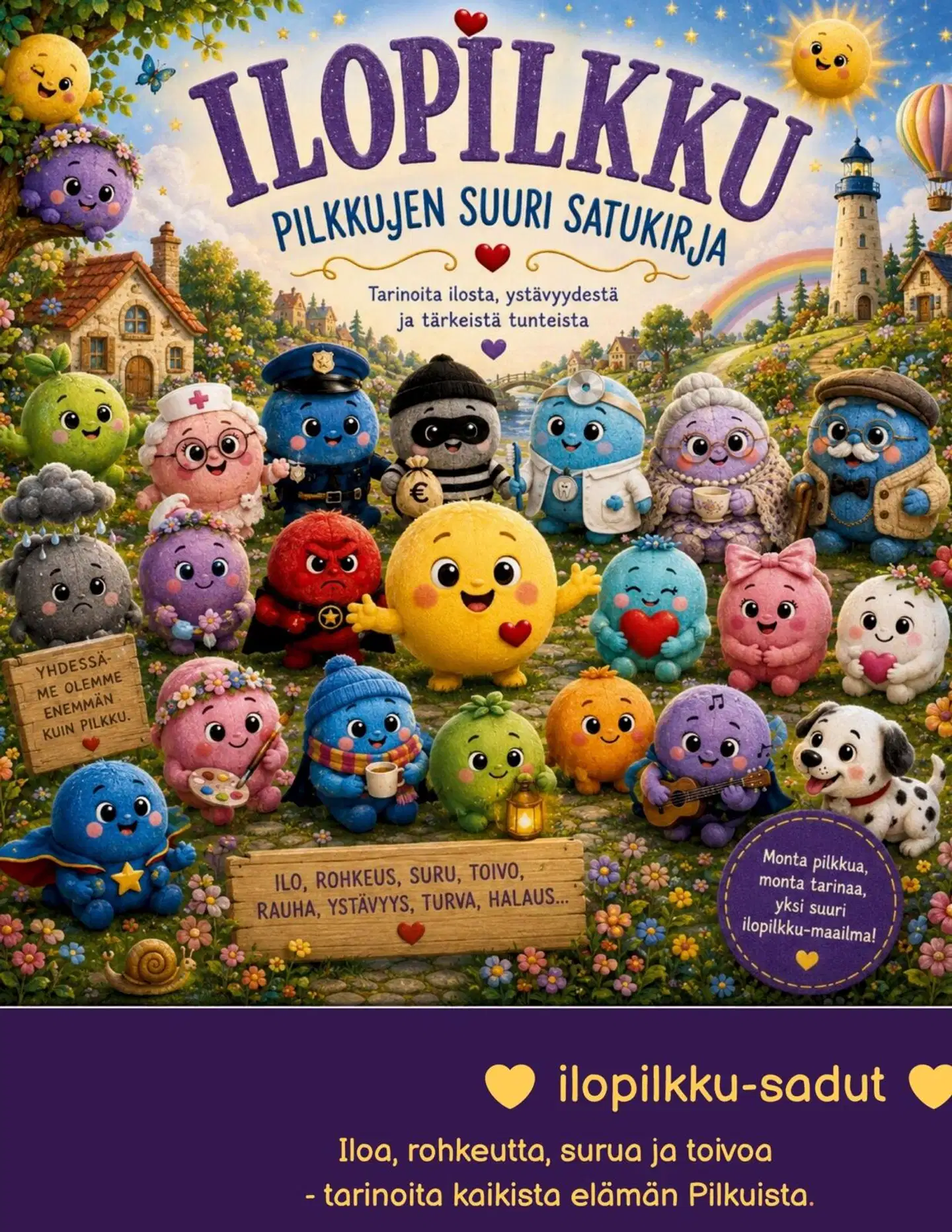 Purola, ILOPILKKU - PILKKUJEN SUURI SATUKIRJA