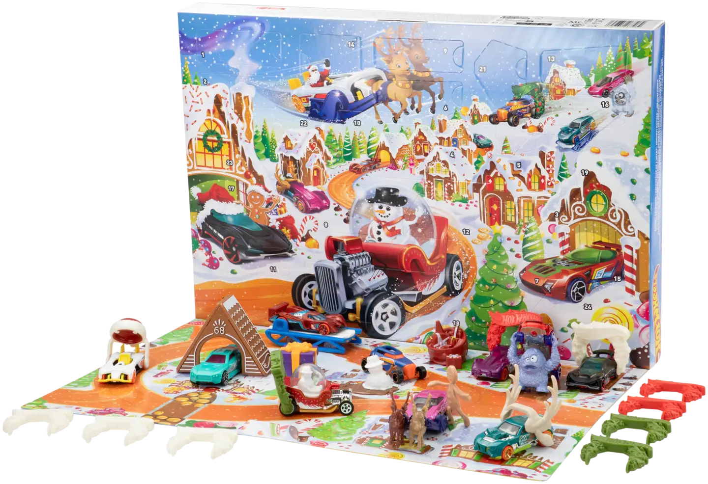 Hot Wheels -joulukalenteri - 1