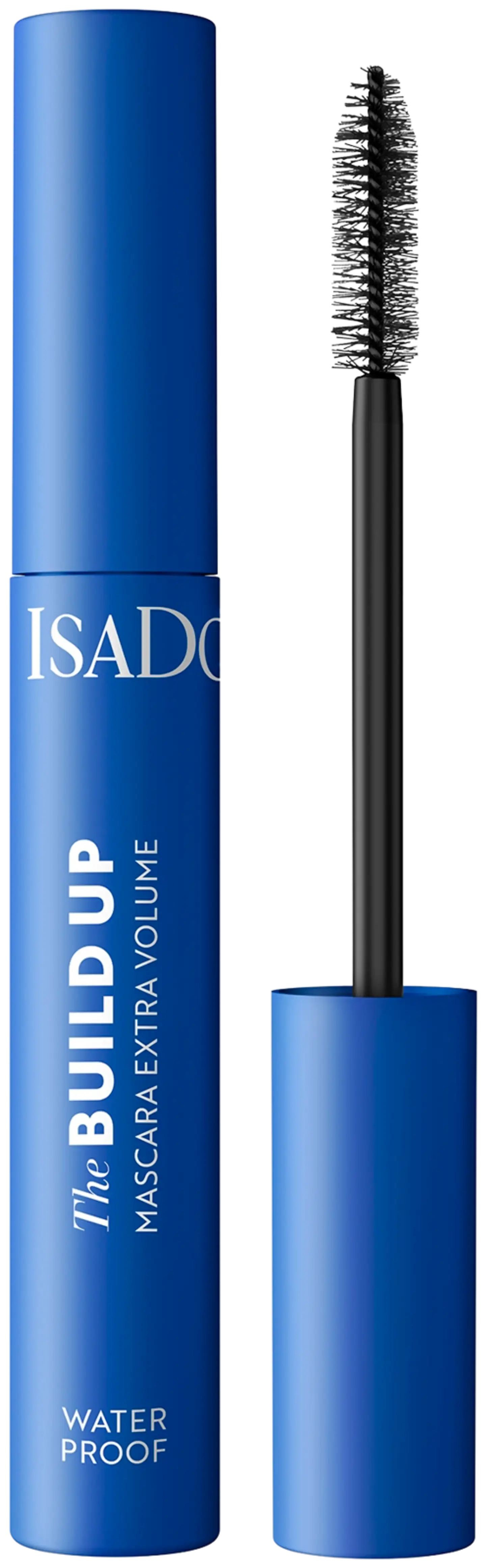 IsaDora Build Up Mascara Extra Volume Waterproof ripsiväri Black 9 ml - 1