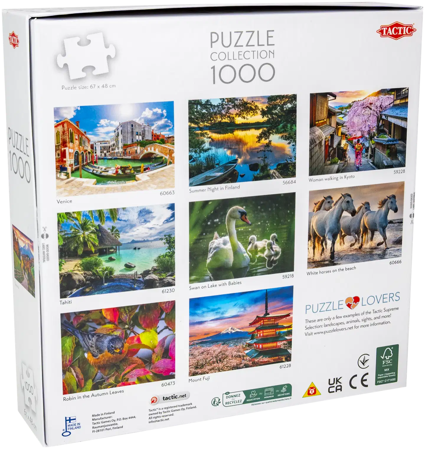Tactic Palapeli Puzzle Lovers Bavaria 1000 palaa - 5