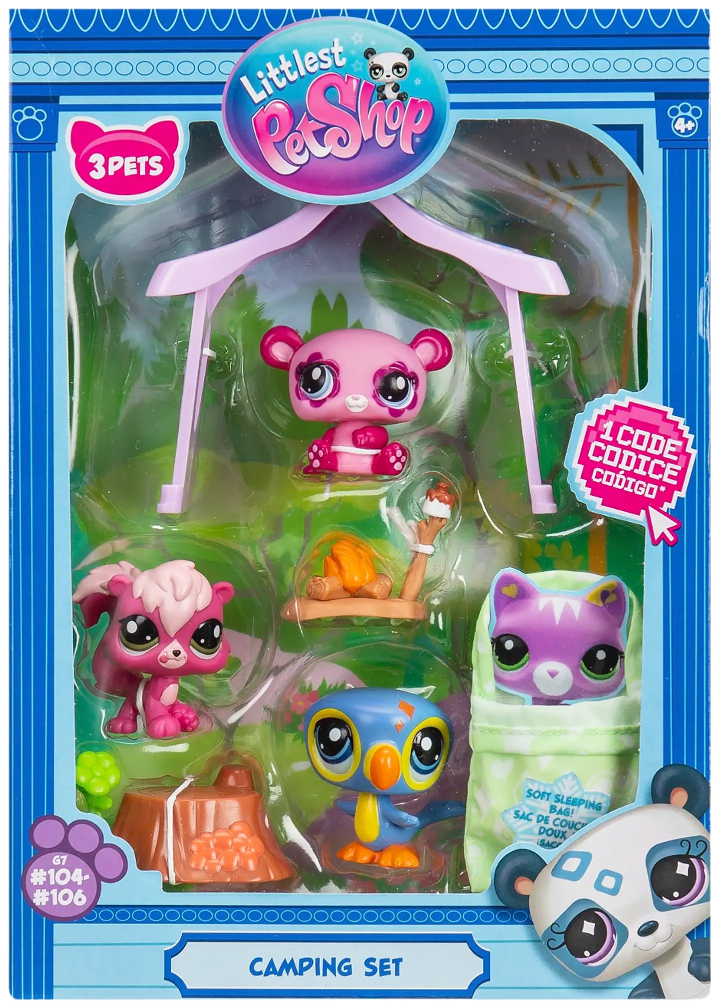 Littlest Pet Shop Camping setti - 1