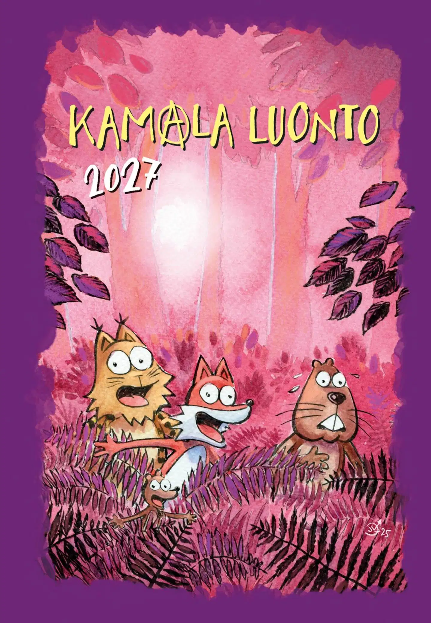 Otava Pöytäkalenteri Kamala luonto 2027