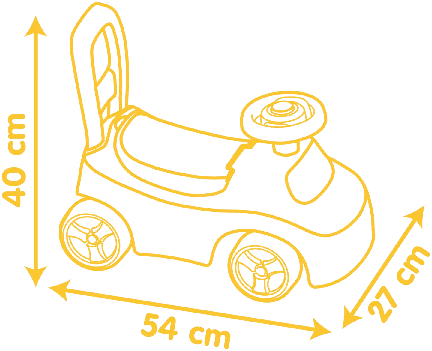 Smoby  Nalle Puh Auto 2in1 Ride-on - 4