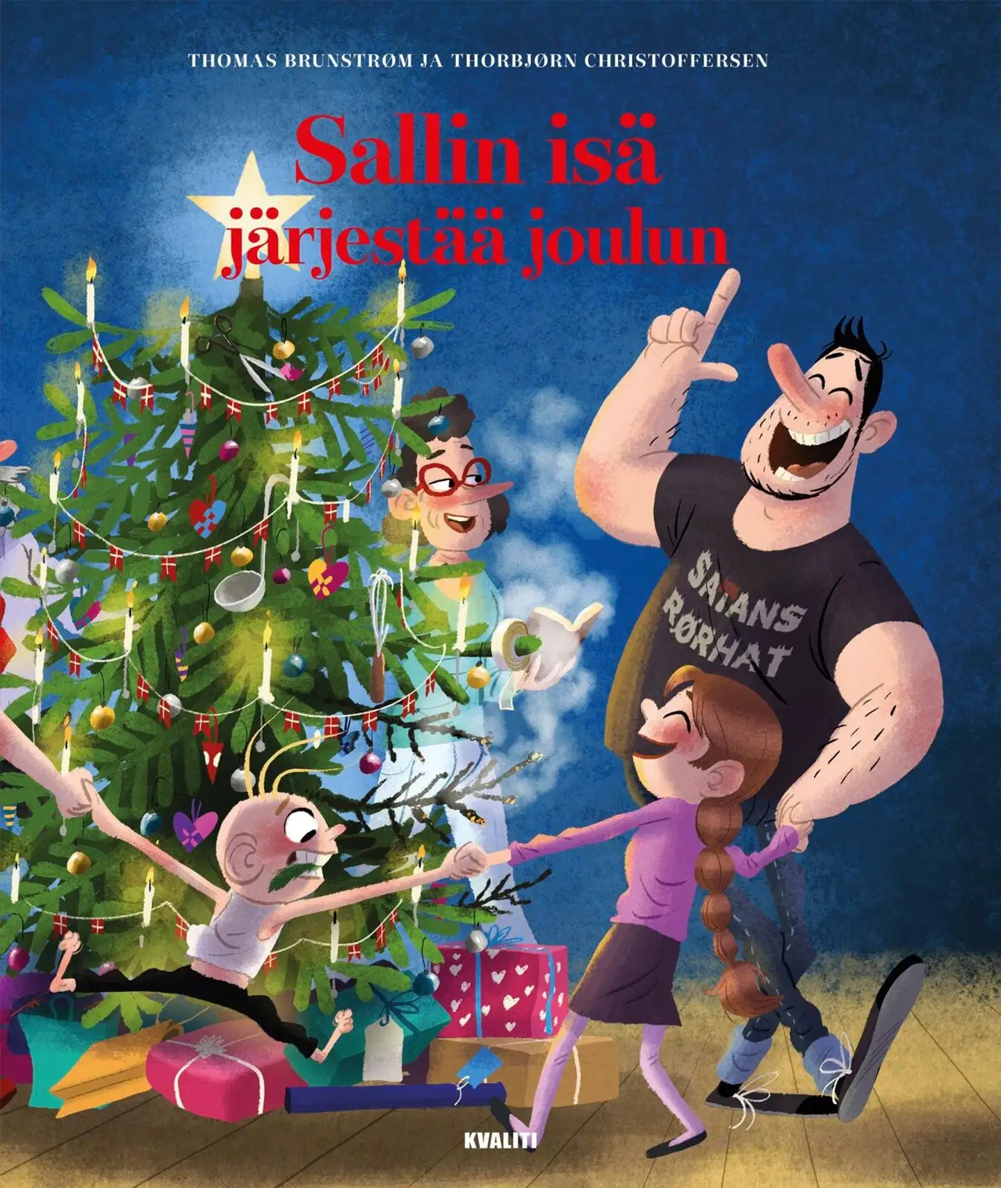 Brunstrøm, Sallin isä järjestää joulun