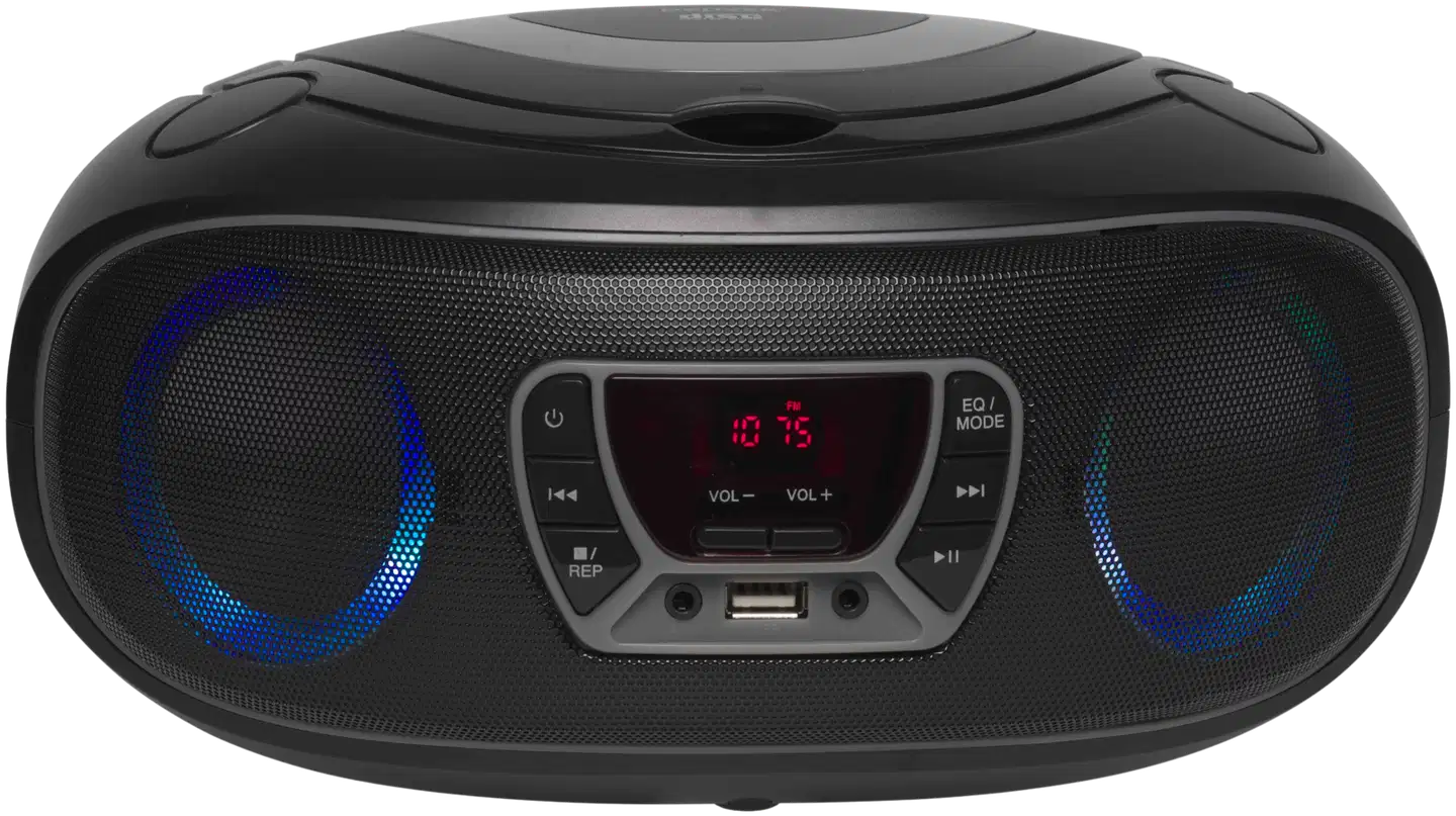 Denver kannettava CD-radio TCL-212BTGR musta/harmaa - 3