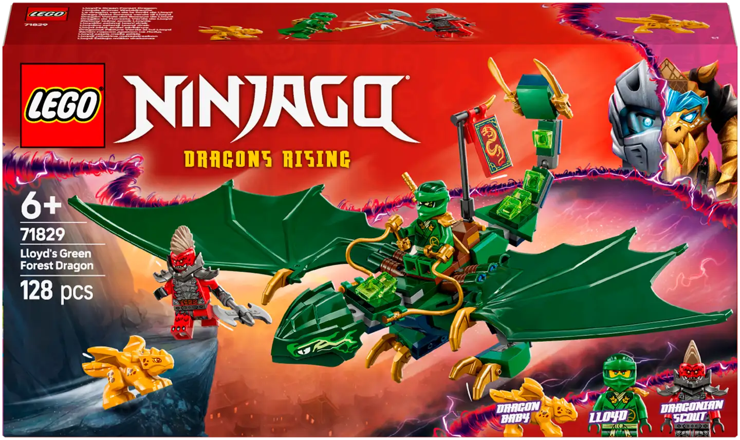 LEGO® Ninjago 71829 Lloydin metsänvihreä lohikäärme - 2