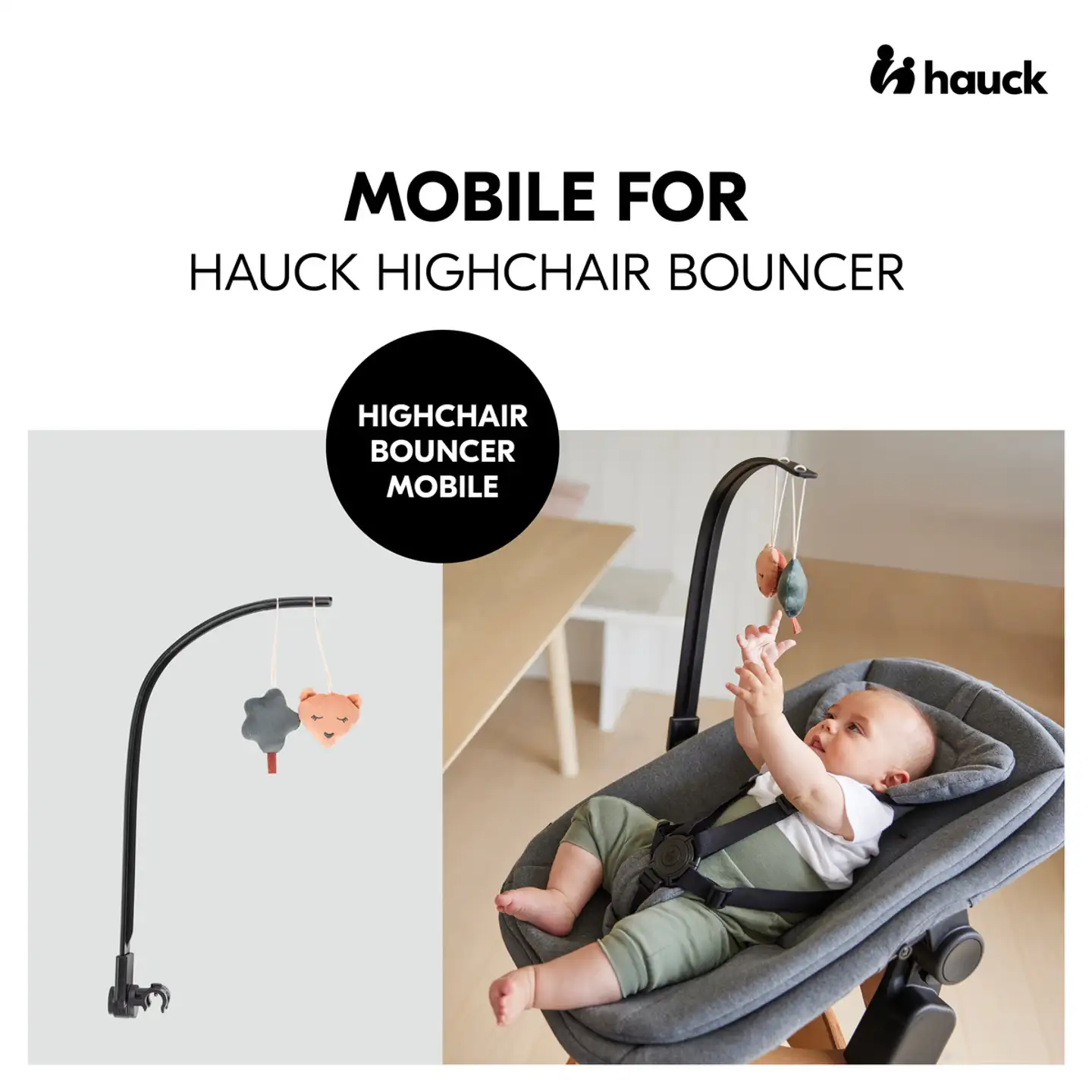 Hauck mobile sitteriin Highchair Bouncer - 9