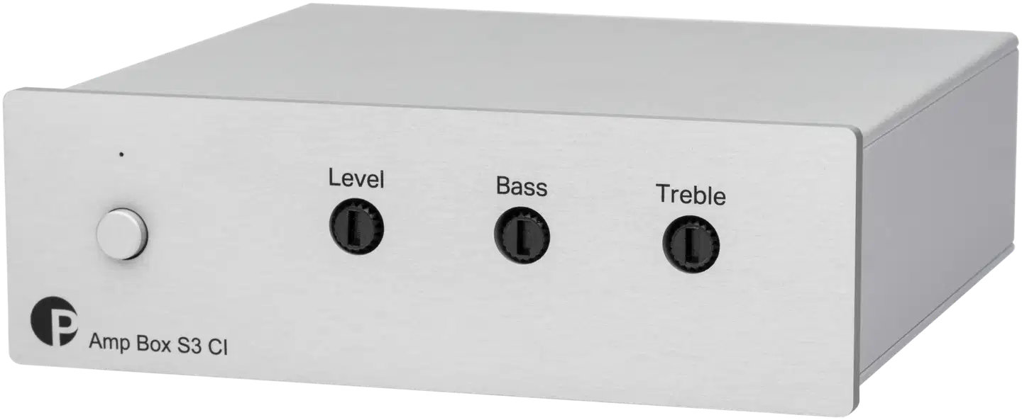 Pro-Ject Päätevahvistin Amp Box S3 CI hopea - 1