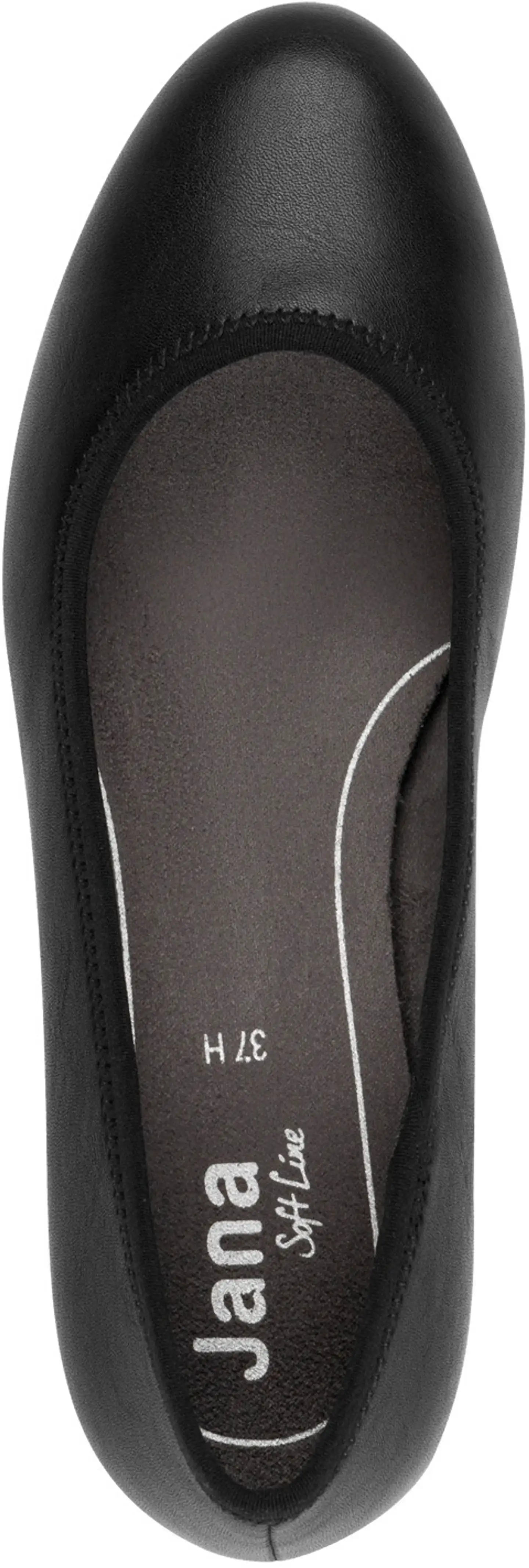 Jana shoes naisten avokas 22360 - BLACK - 5