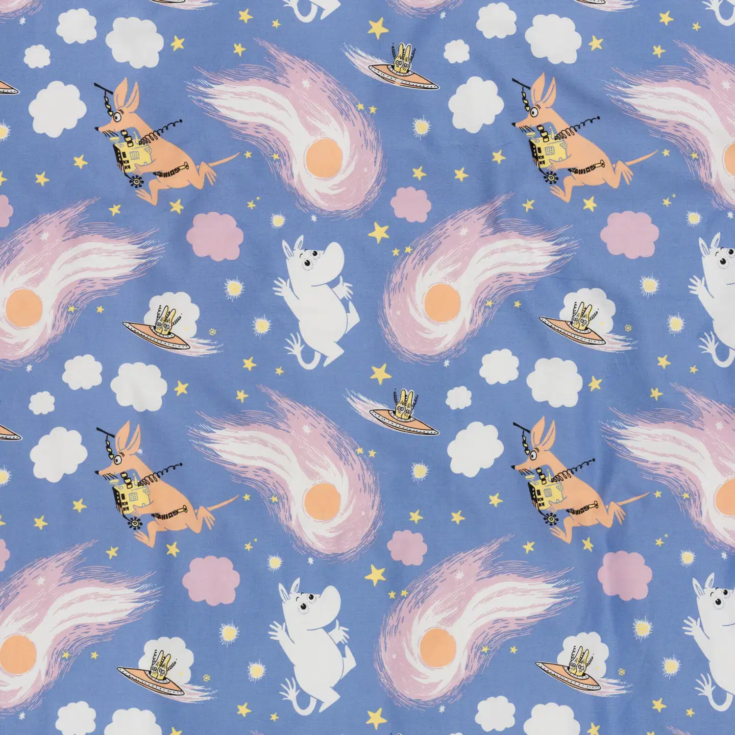 Moomin Arabia Muumi p.lak.set. 120x160 Avaruus. GOTS - 5