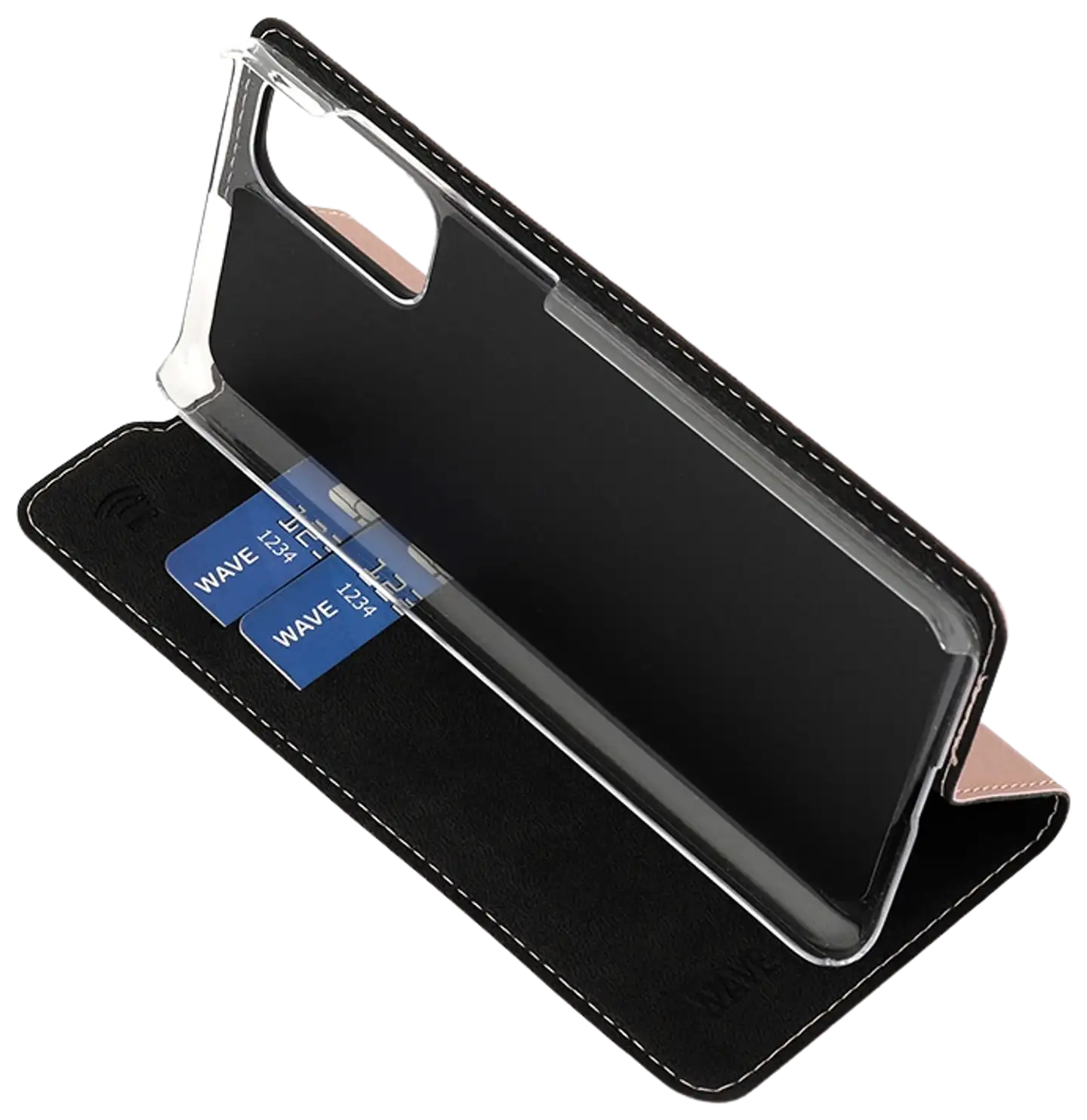 Wave Book Case, Samsung Galaxy S20, Ruusukulta - 5