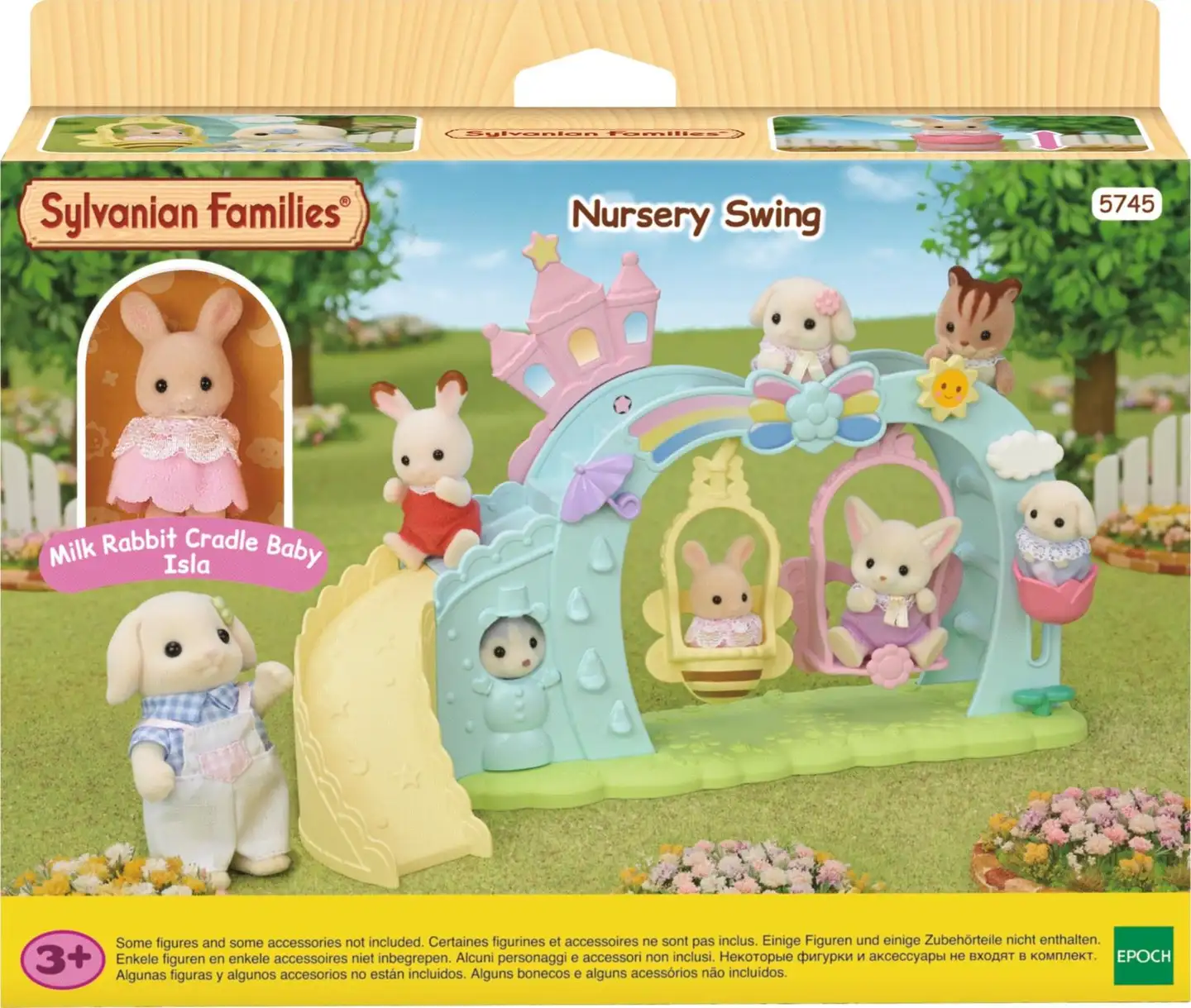 Sylvanian Families Keinu-  ja liukumäkisetti - 1