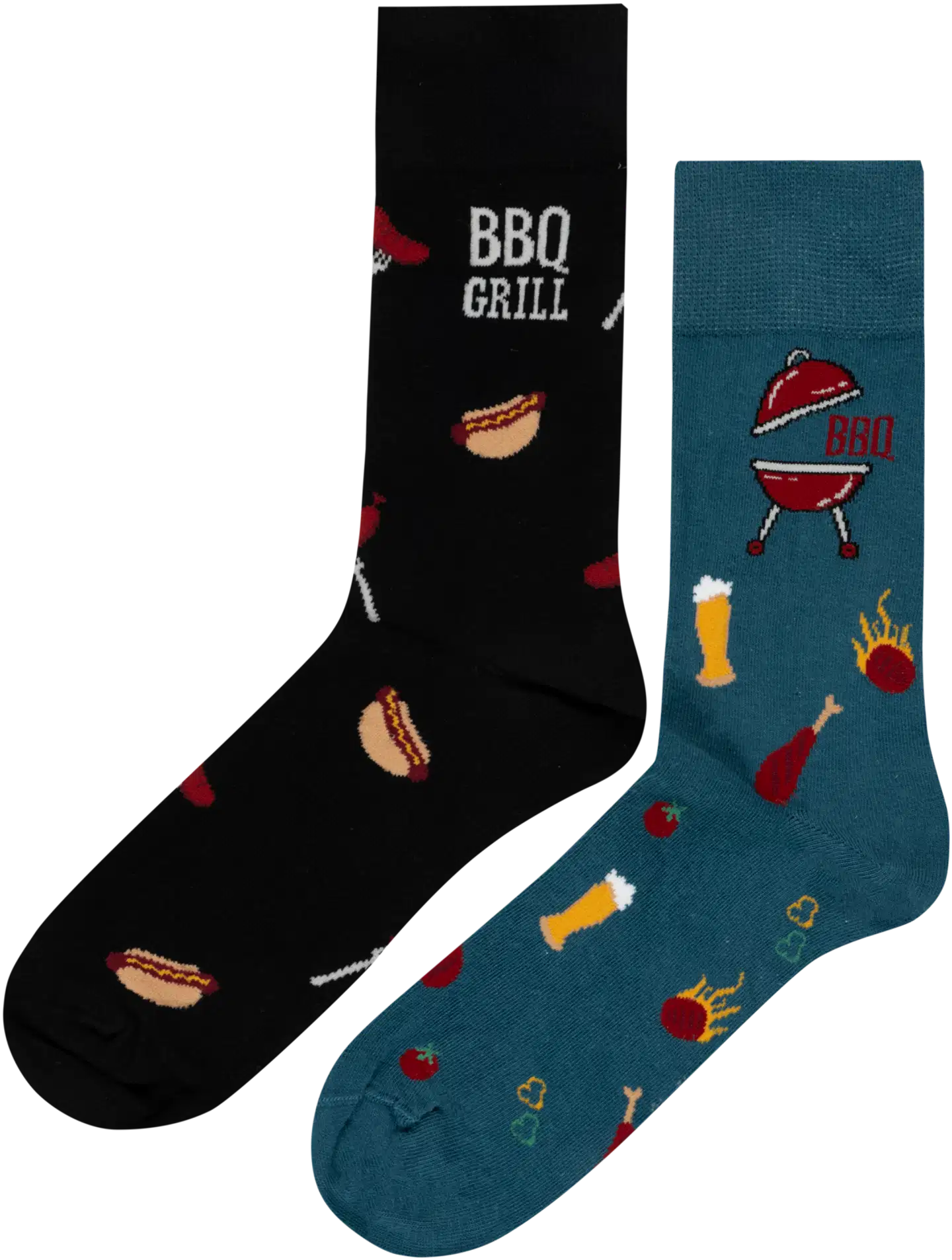 House miesten nilkkasukat barbecue 193H062602 2-pack - 1