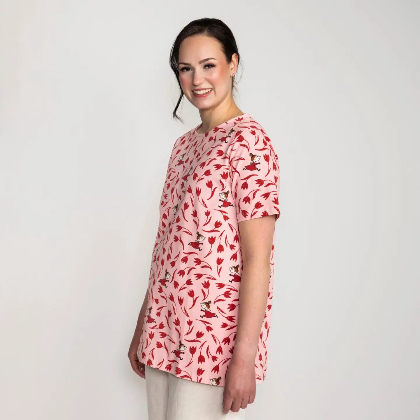 Muumi naisten tunika Saana Riento 591454 - Vaaleanpunainen - 3