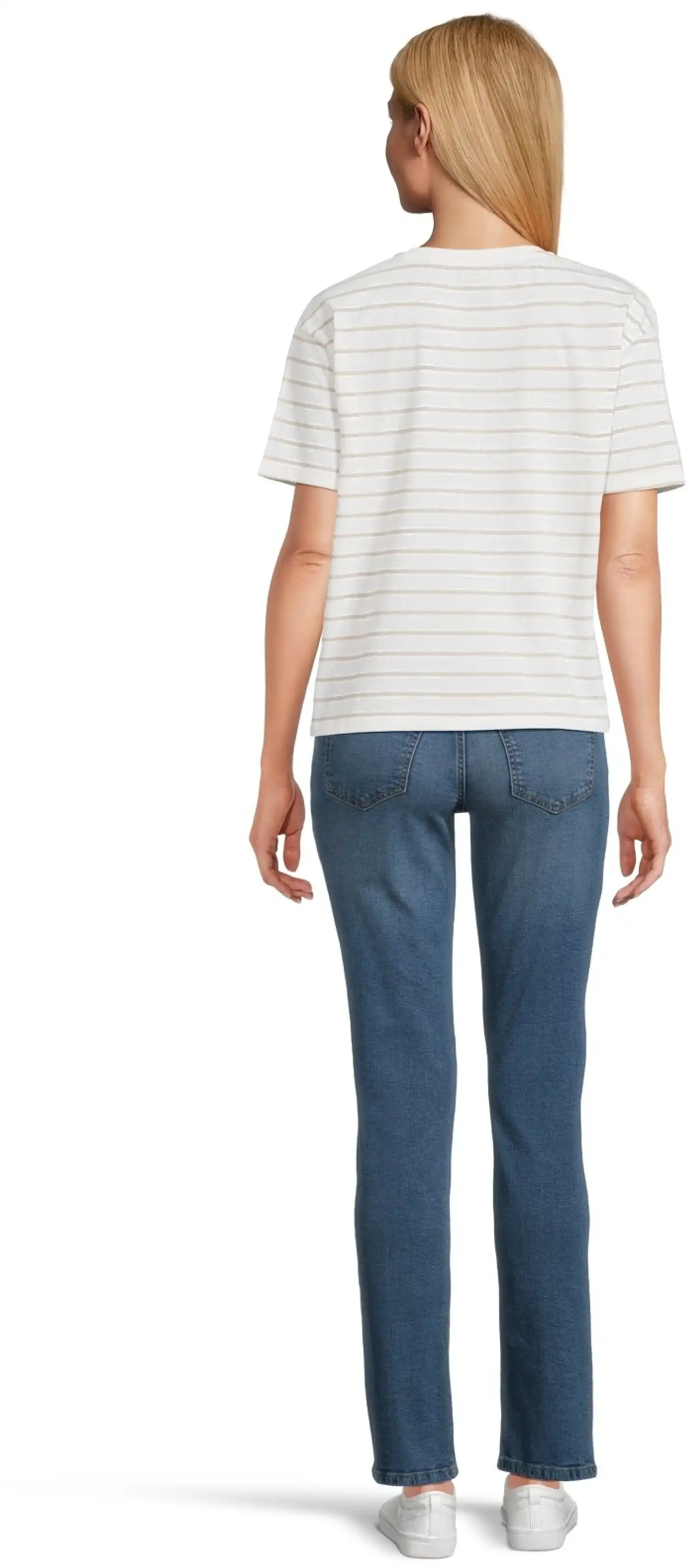 House naisten t-paita CYCLO® Boxy-V - BEIGE - 3