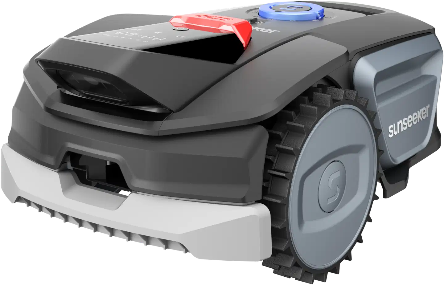 Sunseeker Robottiruohonleikkuri V1 ja katos, kamerapohjainen ilman rajakaapelia - 1