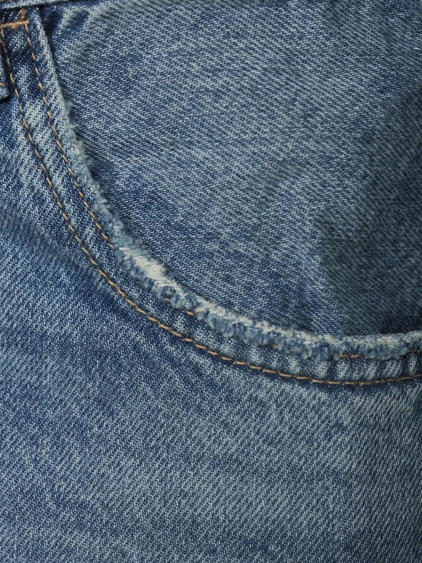 WKLY. miesten farkut Loose fit 202W042606 - Mid-blue denim - 5