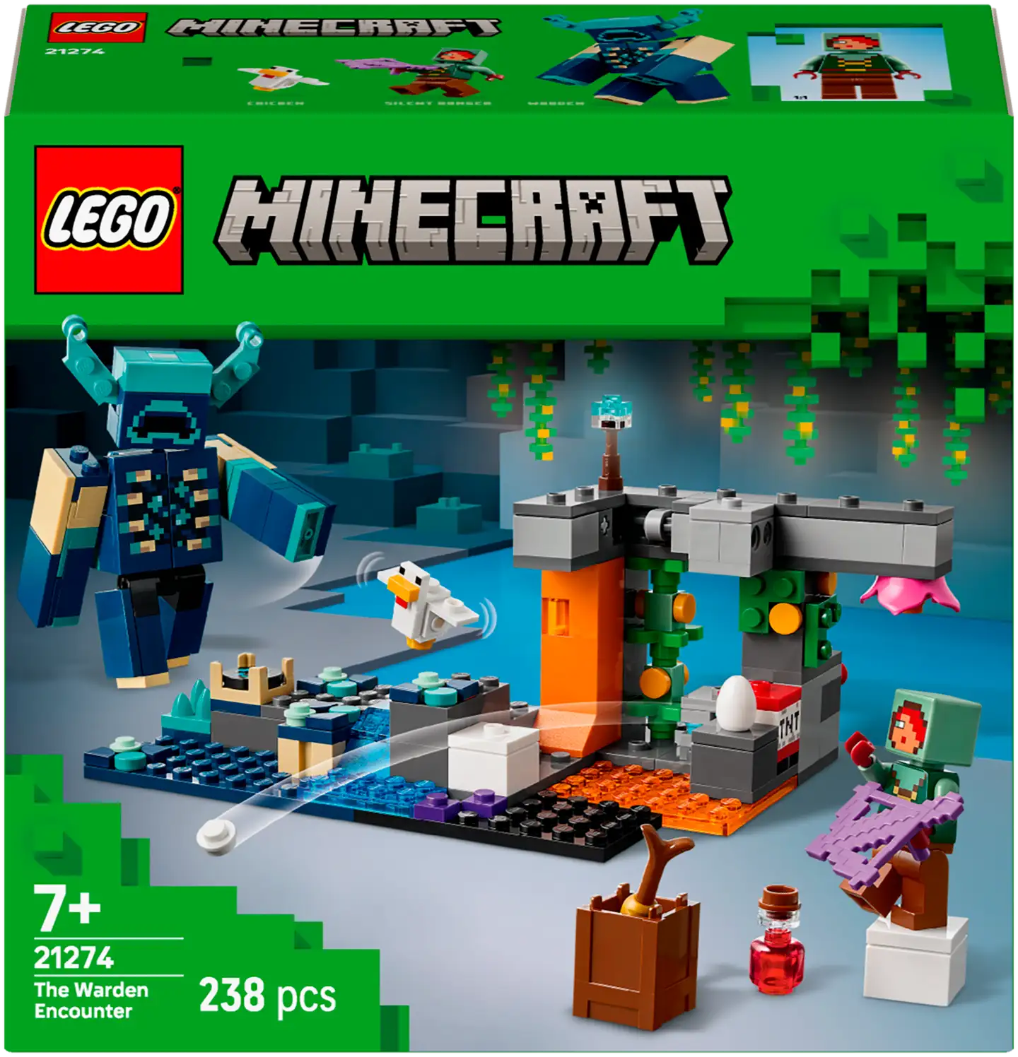 LEGO® Minecraft 21274 Vartijan kohtaaminen - 2