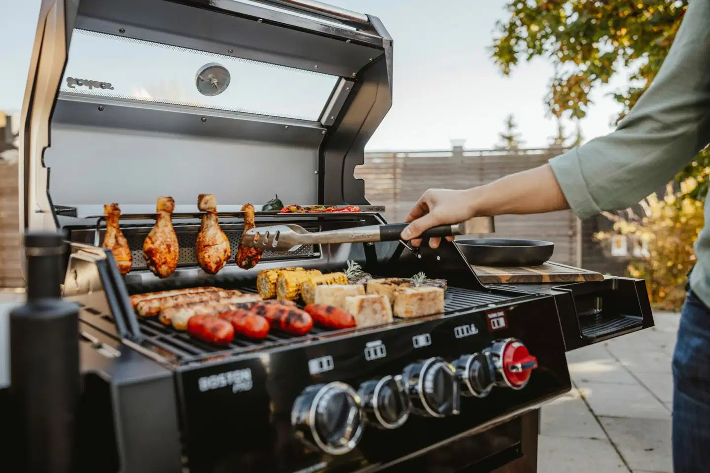 Enders kaasugrilli Boston Black 3 SIKR - 6