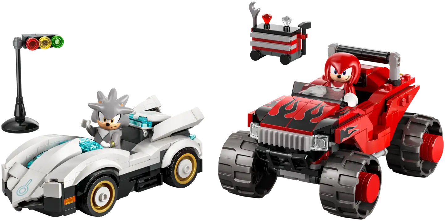LEGO® Sonic 77118 Silverin auto vastaan Knucklesin monsteriauto - 2
