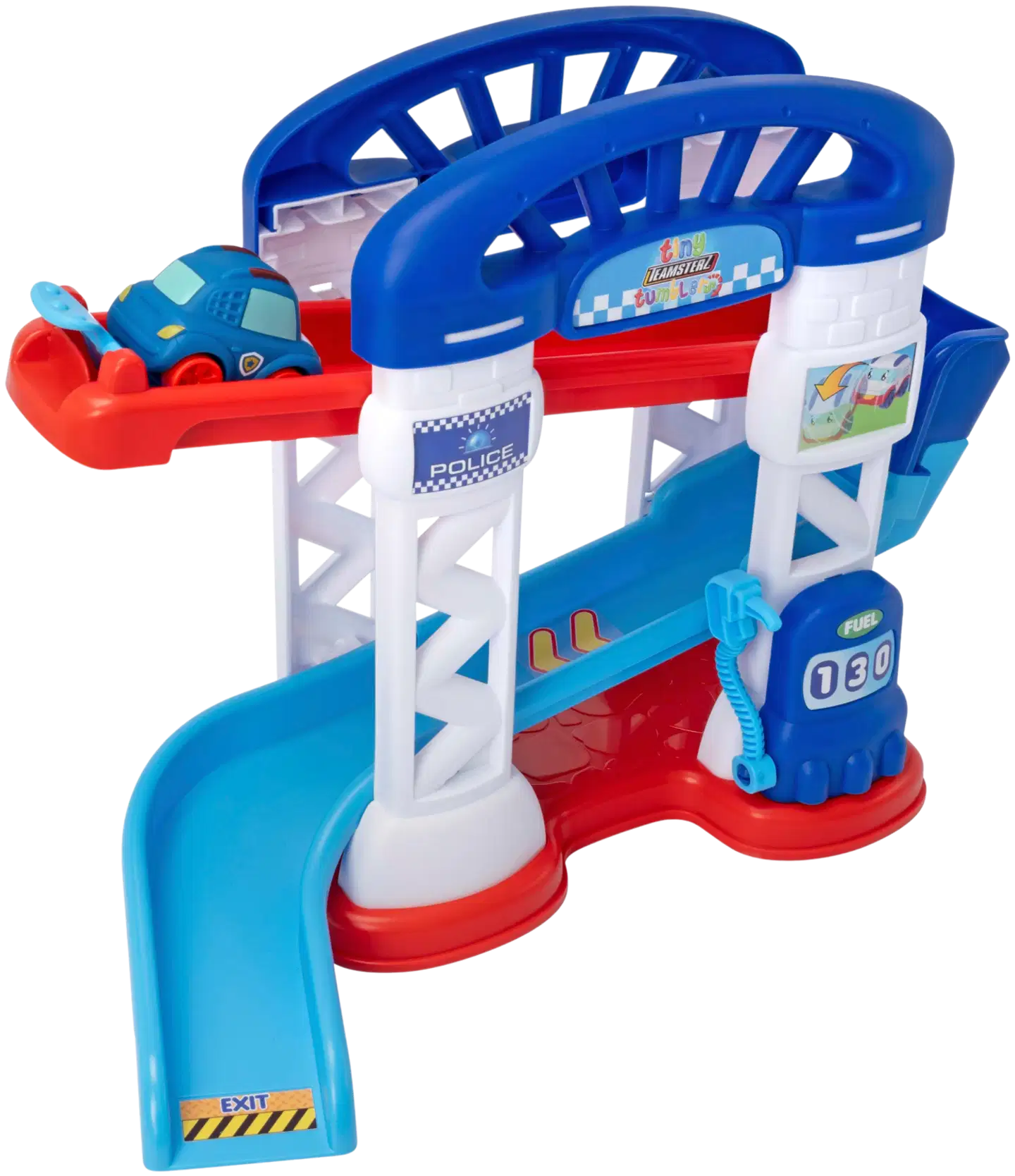 Tiny Teamsterz Tumblers 2-Level Tumbling Tower -parkkitalo - 3
