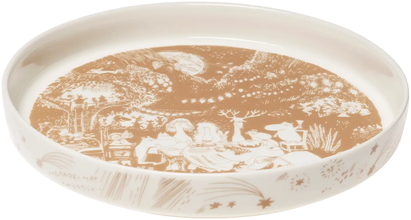 Moomin Arabia piirakkavuoka 28cm Muumi Juhlan Aika - 1