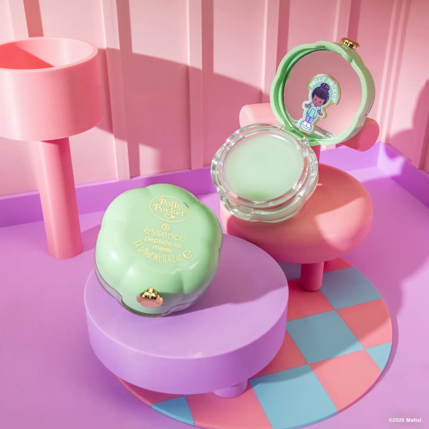 essence Polly Pocket peptide lip mask 01 So Much Cute 12 g - 6