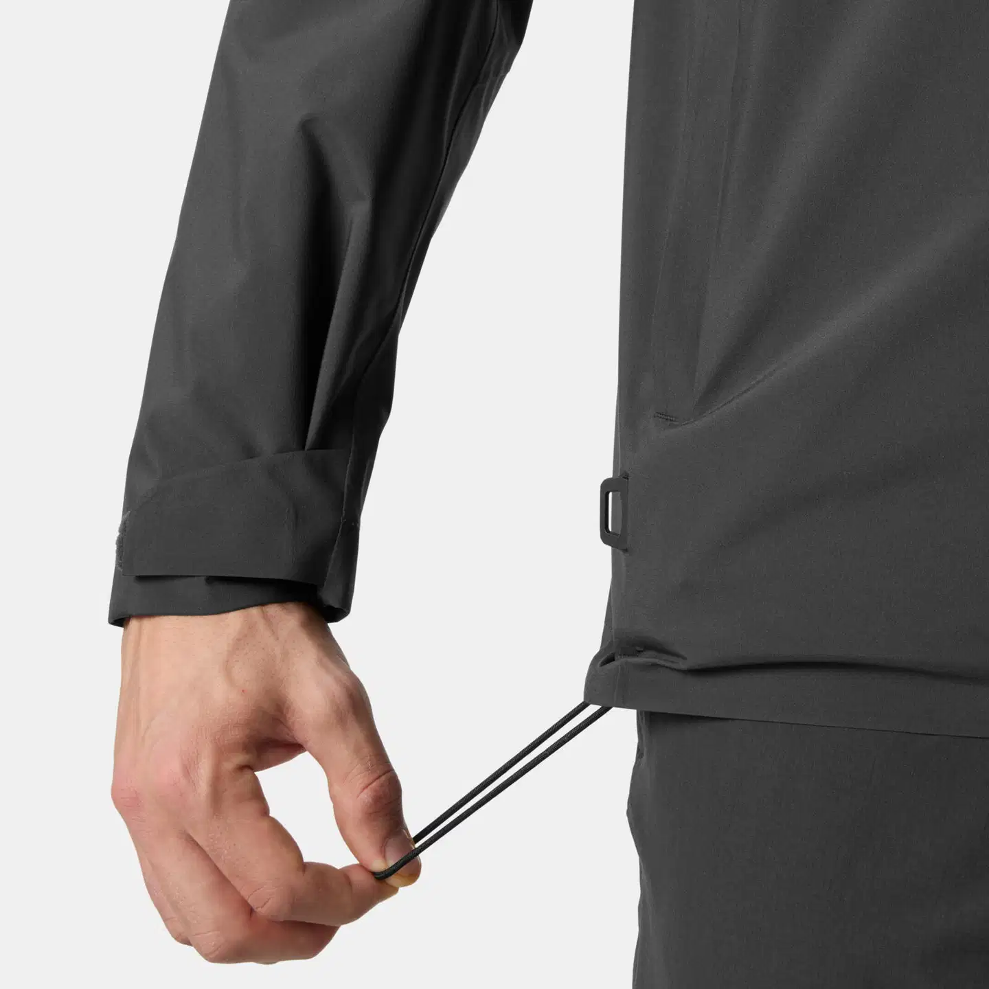Helly Hansen miesten  kevytvanutakki HP Racing Lifaloft 34595 - Ebony - 7