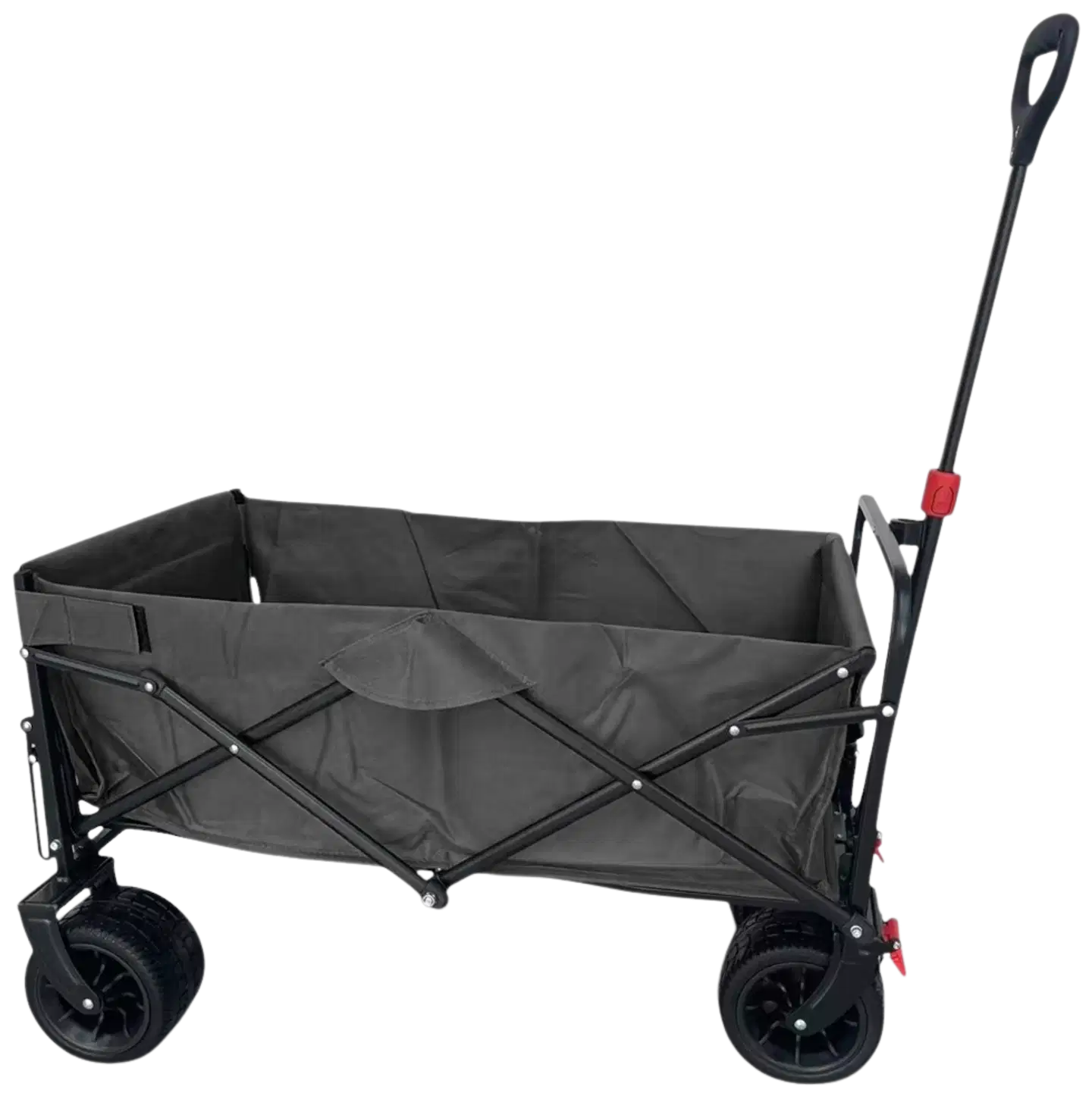 Fornorth puutarhakärry 115x61x105cm 100kg, musta - 10