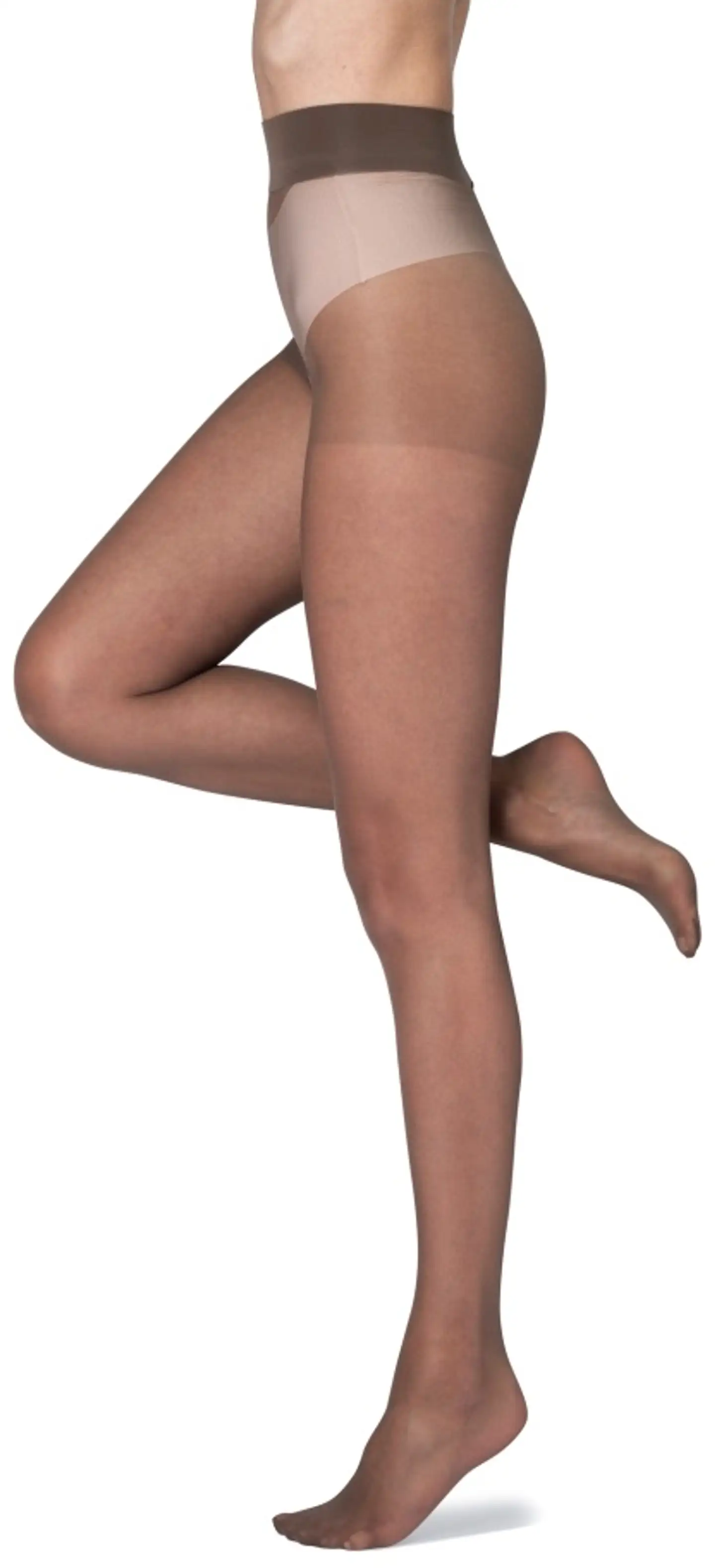 Norlyn naisten sukkahousut Second Skin 30 den - Ruskea - 2