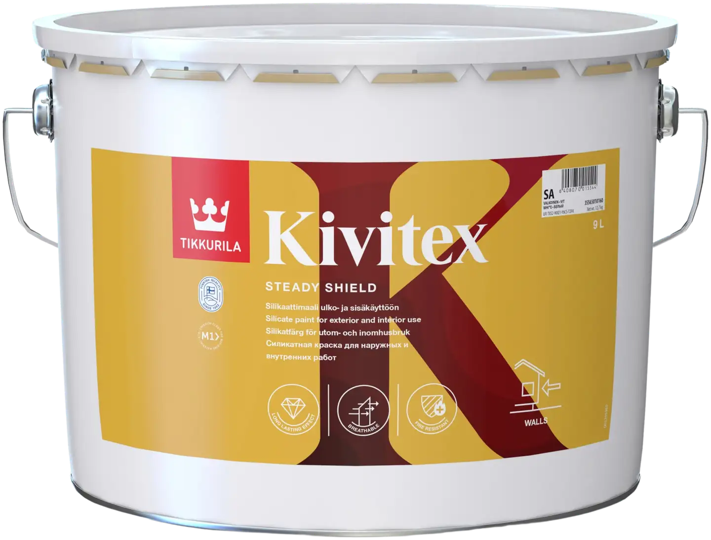 Tikkurila Kivitex Sa 9l Silikaattimaali