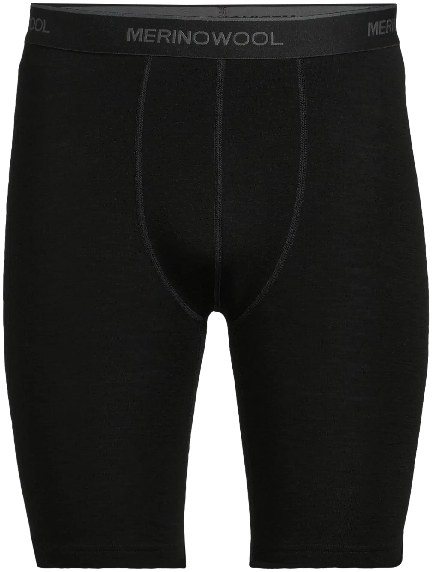 House miesten merinovilla-bermudat - Black - 2