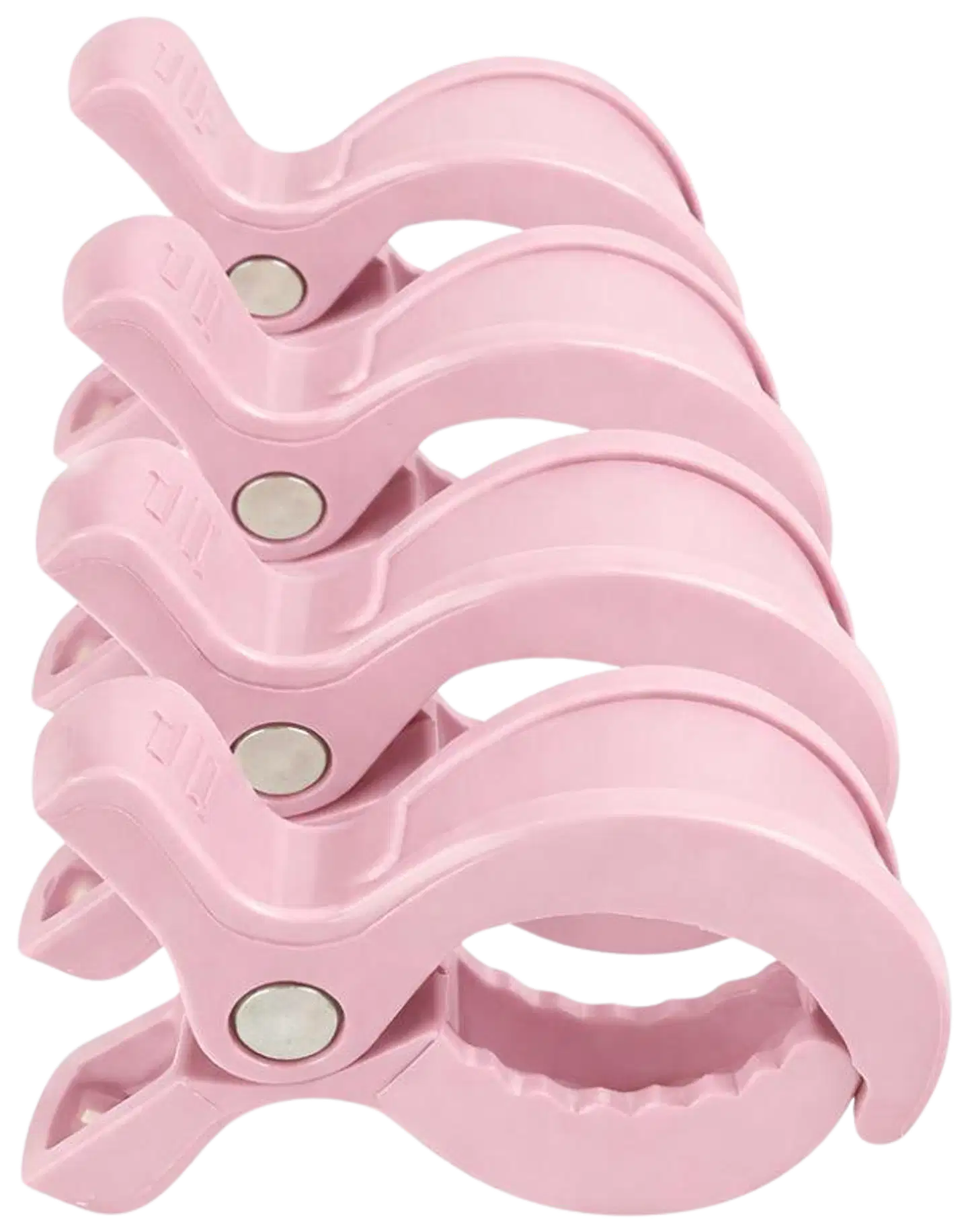 Emma klipsit verholle 4-pack pinkki