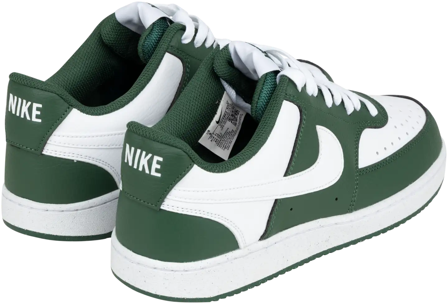 Nike miesten vapaa-ajan jalkineet Court Vision Low White Green - Wht/grn - 2
