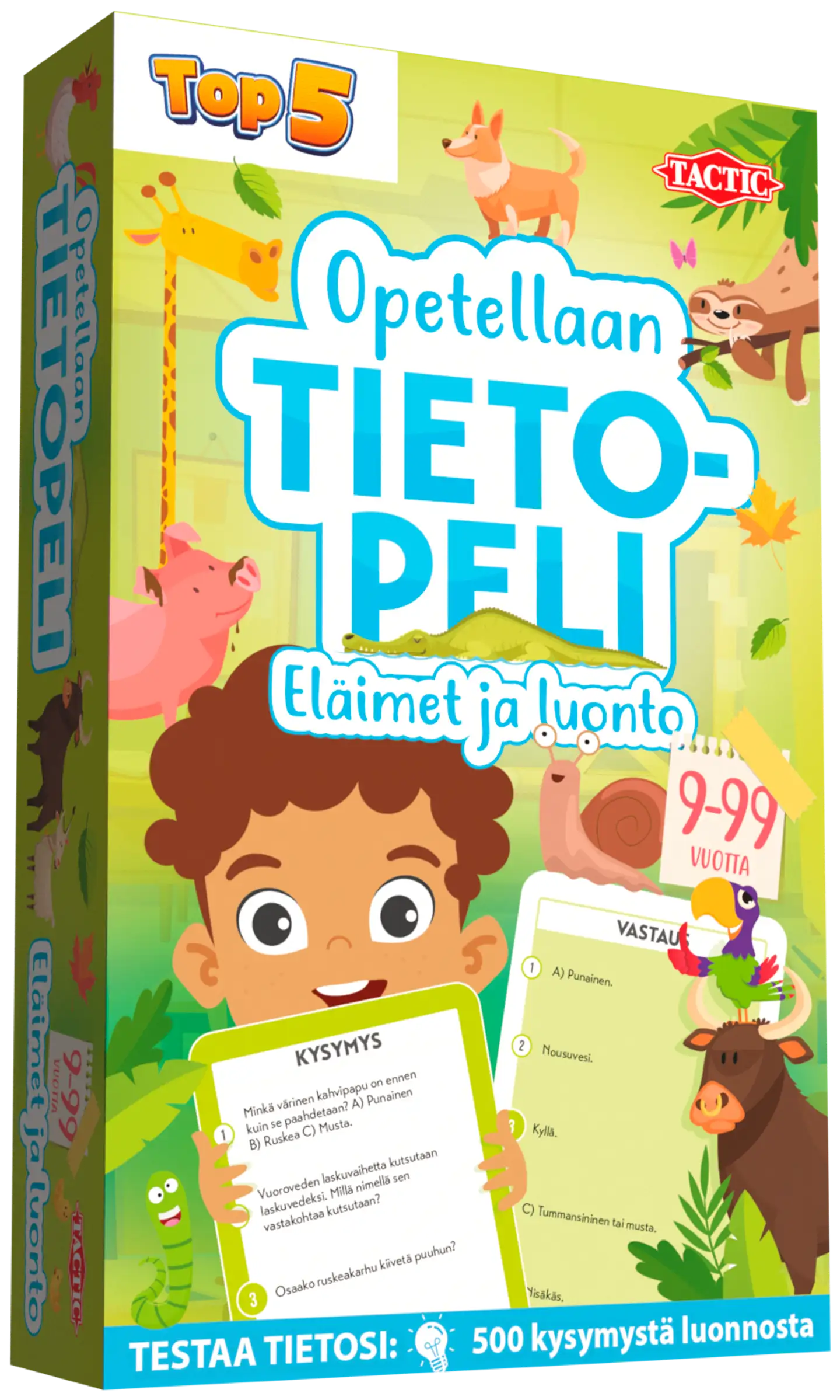 Tactic peli Opetellaan Tietopeli, erilaisia - 6