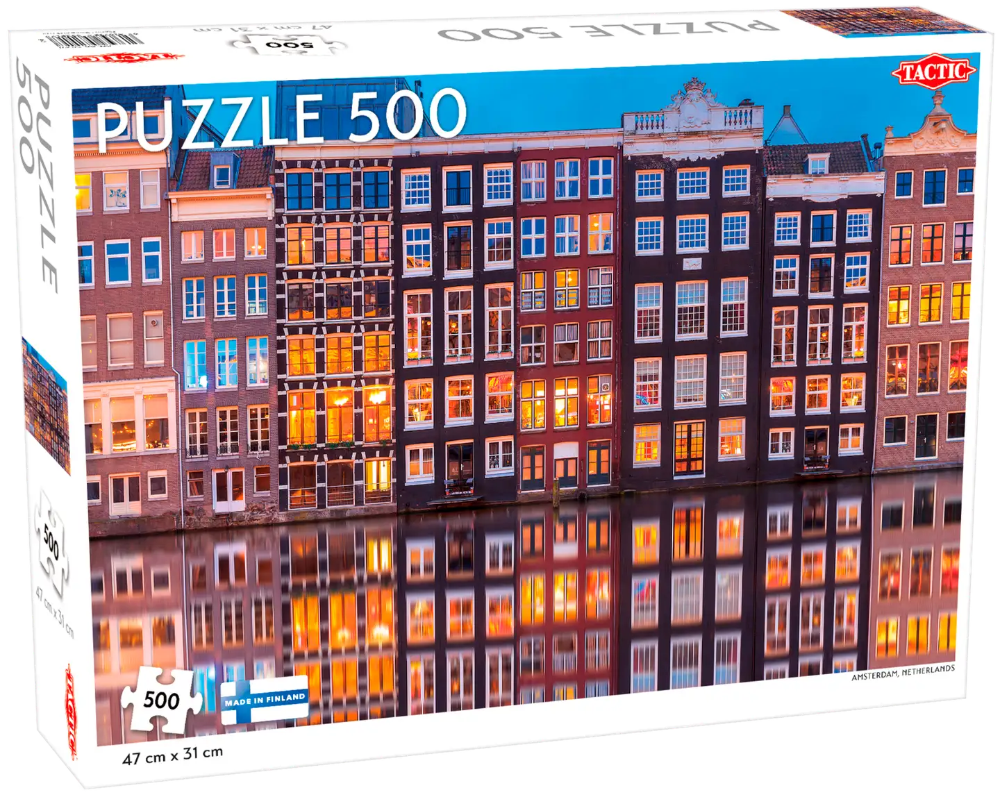 Tactic palapeli Amsterdam, Netherlands 500 palaa