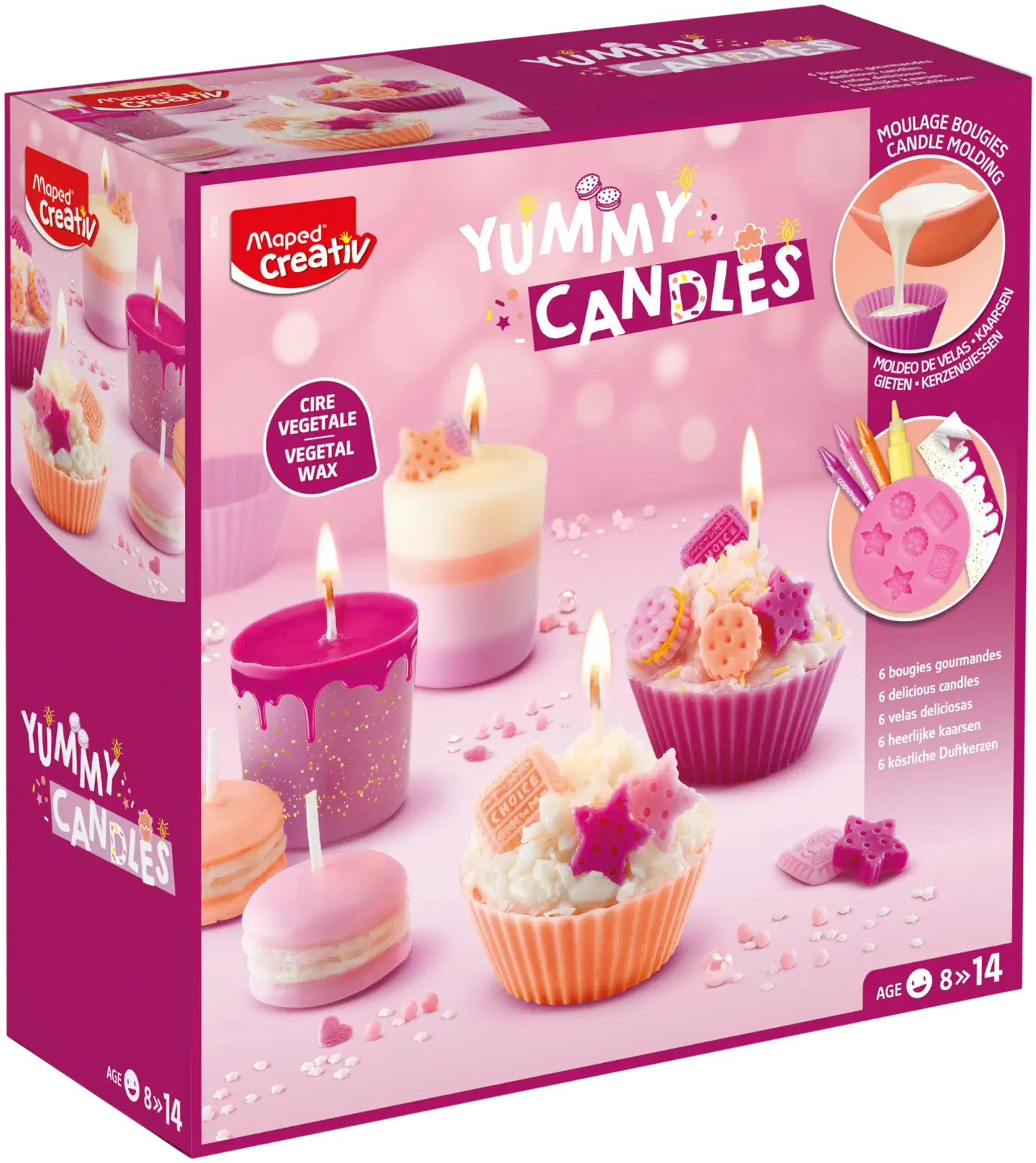 Maped tee-se-itse kynttilät Yummy Candle - 3