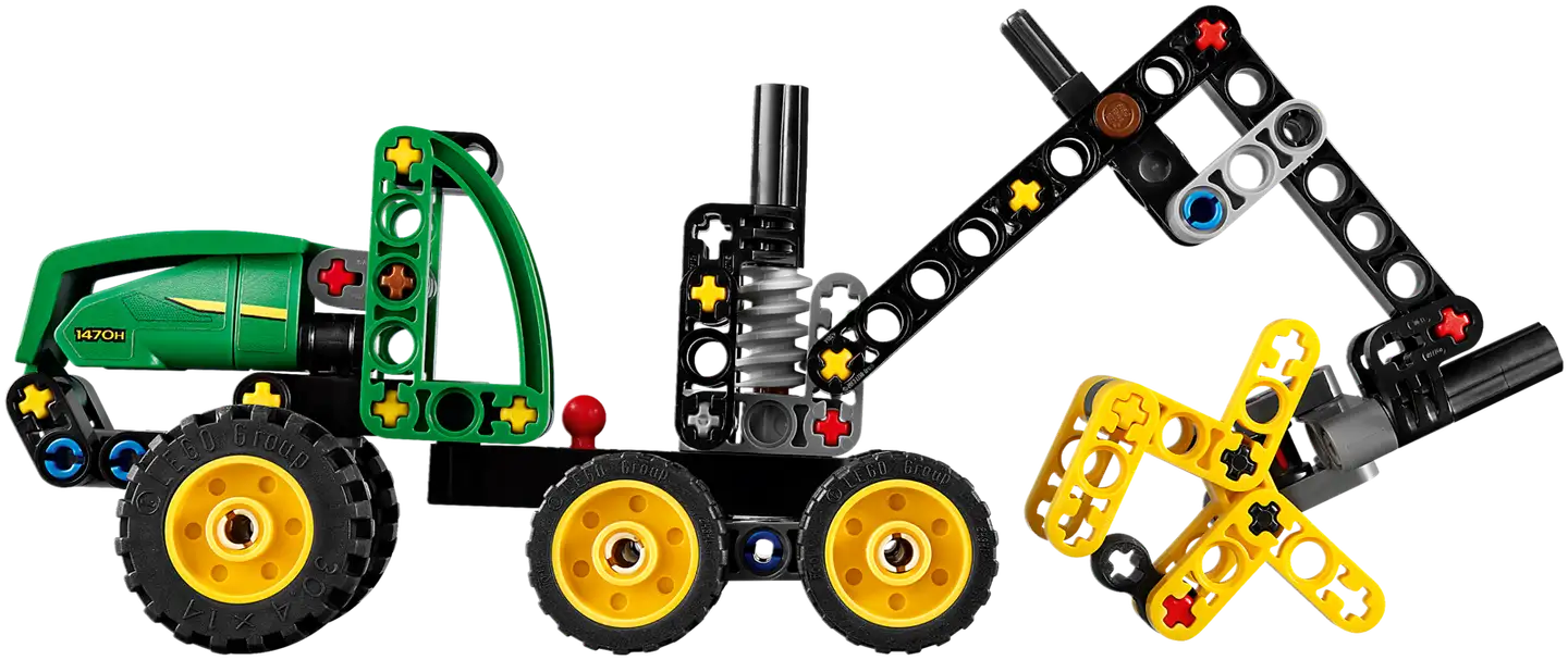 LEGO® Technic 42218 Pyörillä varustettu John Deere 1470H ‑harvesteri - 7