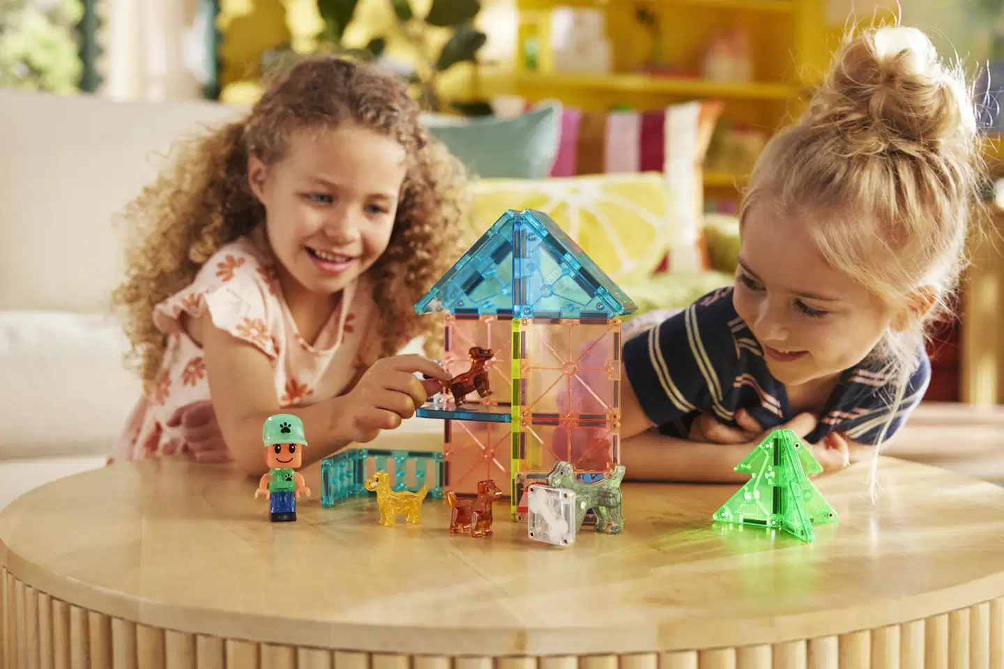 Magna-Tiles koirahoitola magneettinen rakennussarja 27 osaa - 11