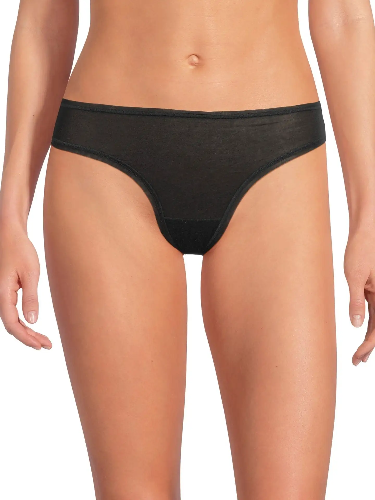 WKLY. naisten stringit 210W082665 - BLACK - 1