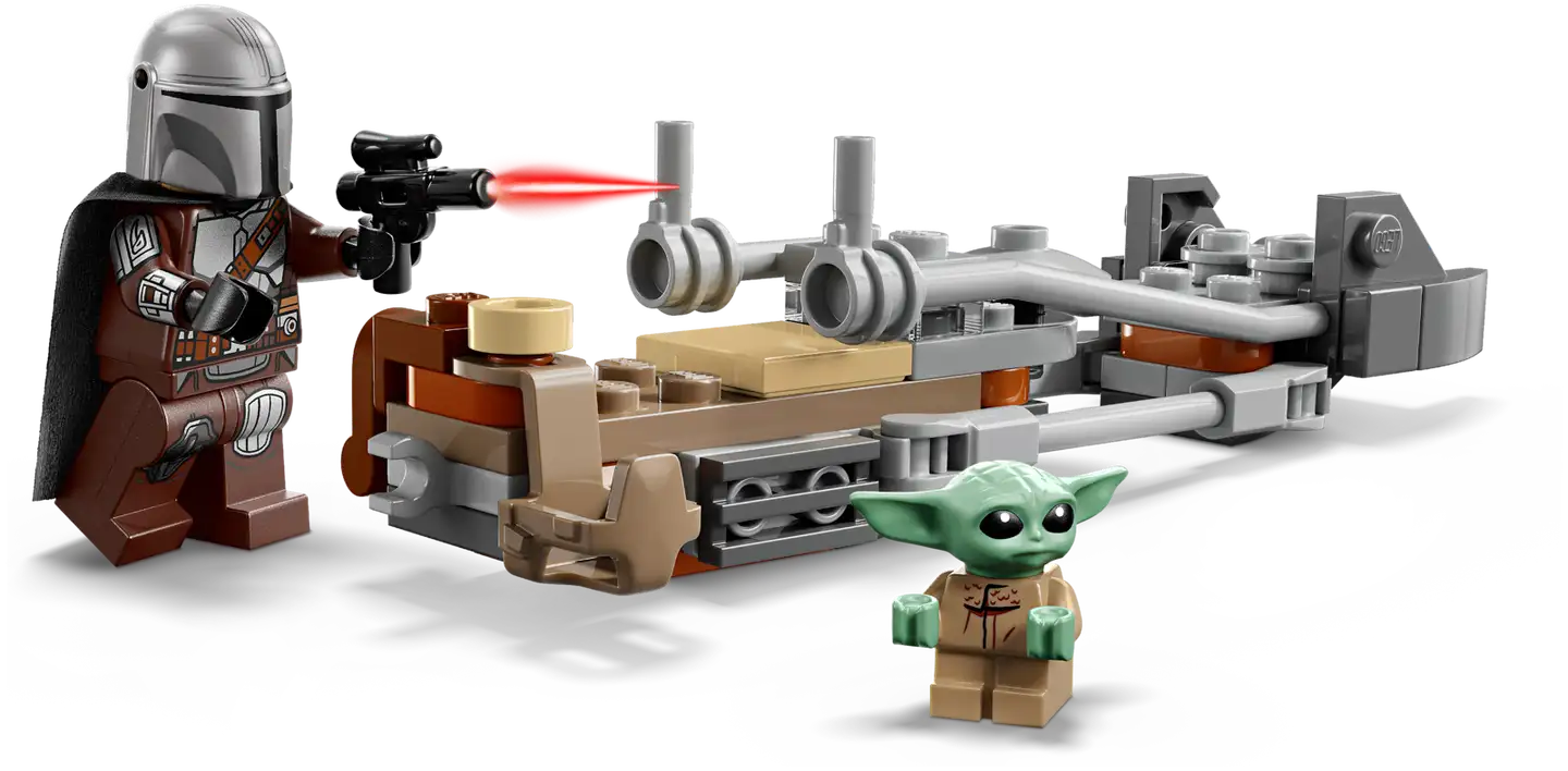 LEGO® Star Wars TM 75436 Mandalorialaisen ja Grogun kiituripyörä - 4