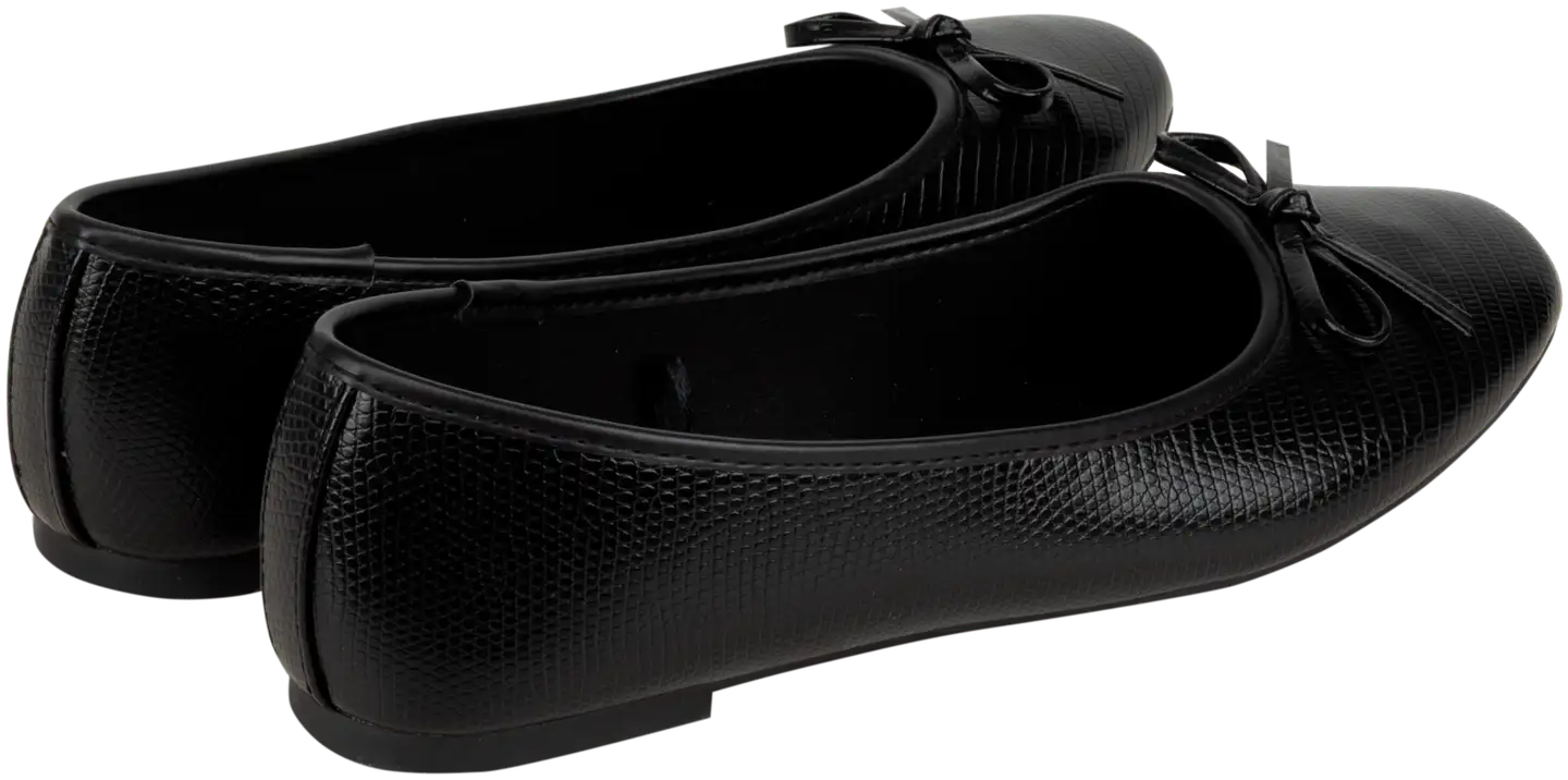 TEX naisten ballerinat I981000 - BLACK 1 - 2