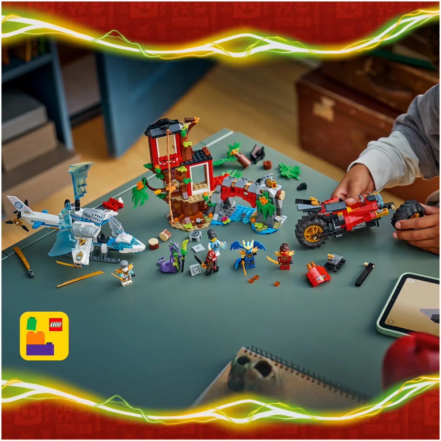 LEGO® Ninjago 71857 Ninjamenopelit ja puumajataistelu - 3