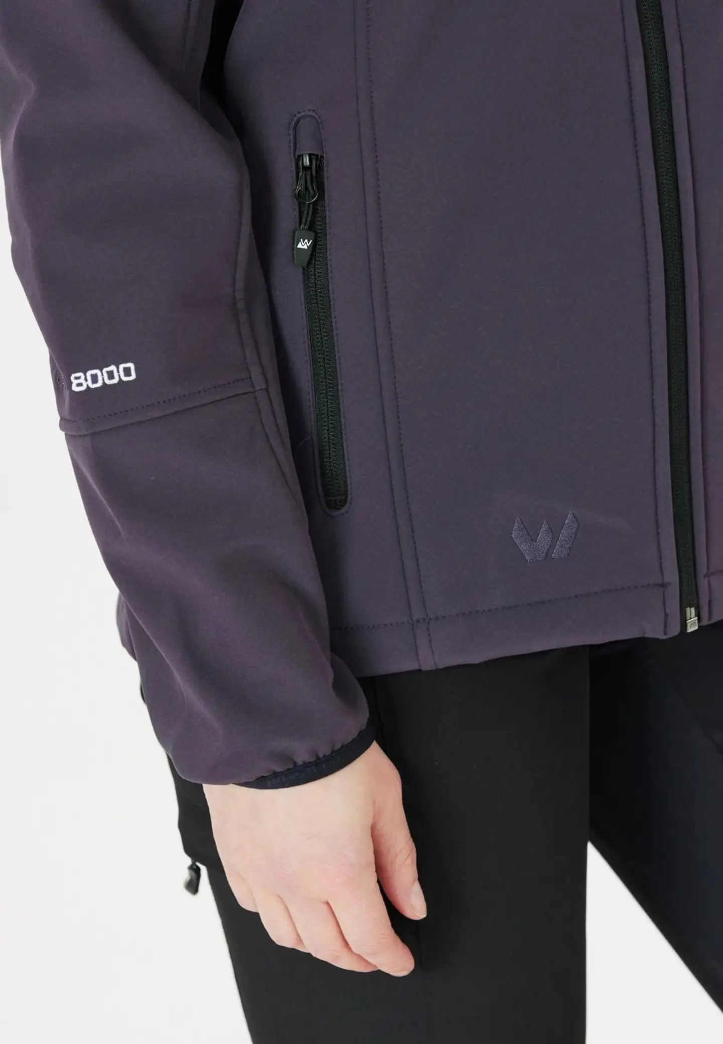 Whistler naisten Covina Softshell-takki - NIGHTSHADE - 7