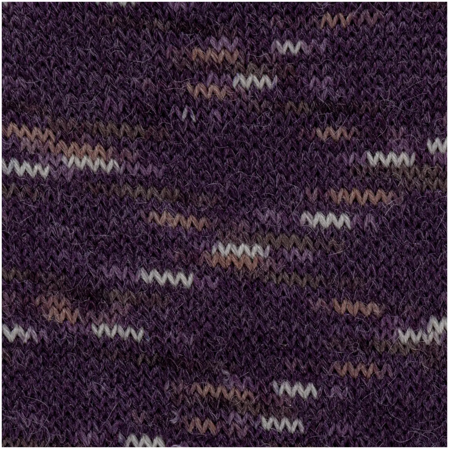 House sukkalanka Alpakka 100g CNE-1520 purple/pink/white stripes - 2