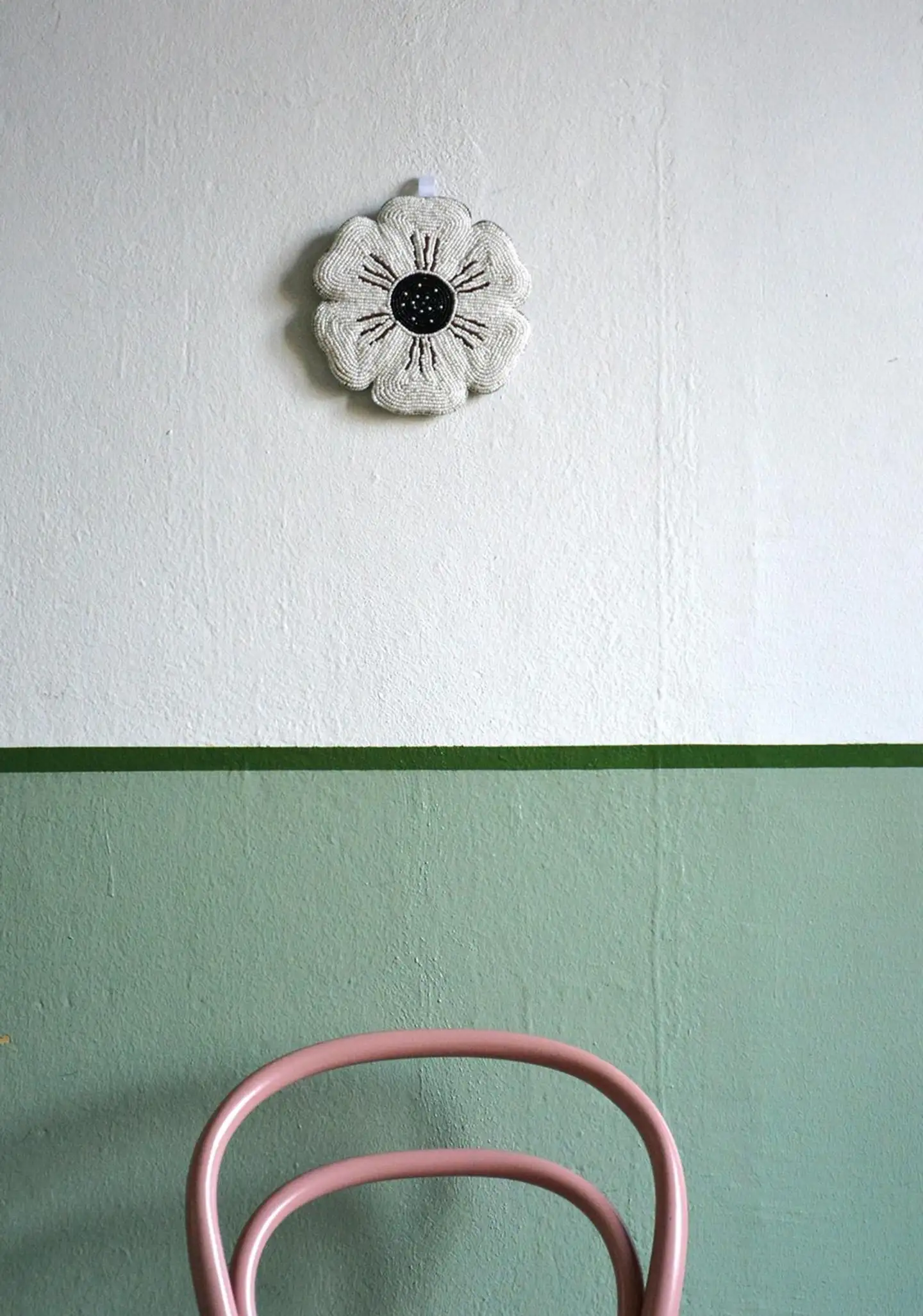 MUM’s LEINIKKI valkoinen designkukka-seinäkoriste - 2