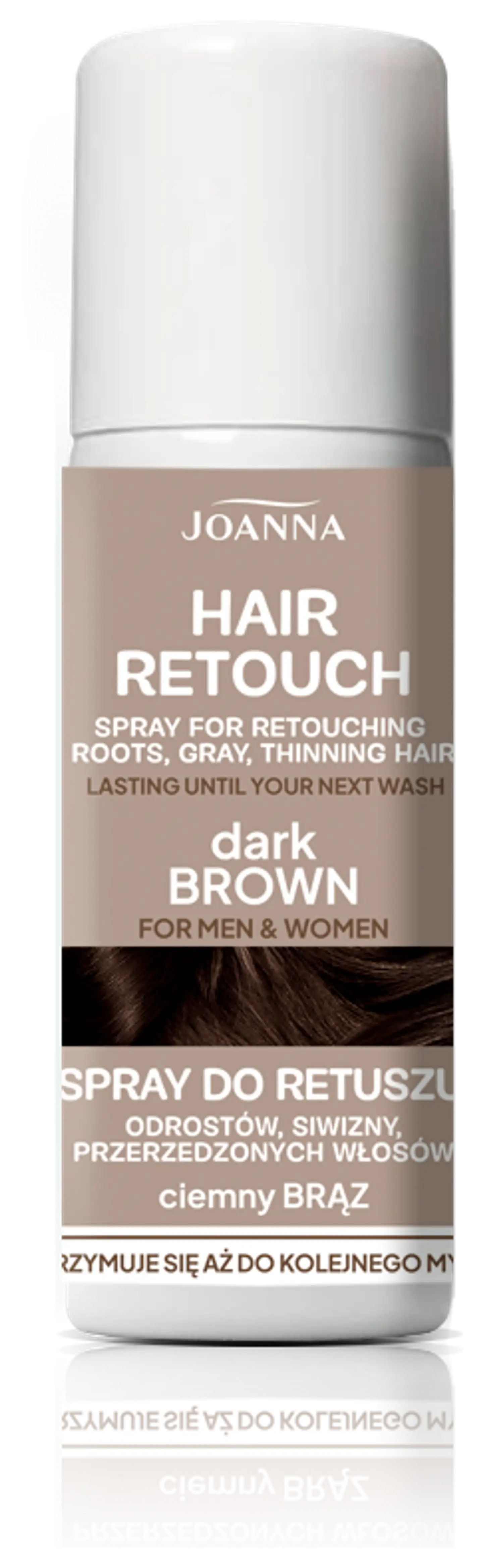 Joanna Hair Retouch tummanruskea 75 ml