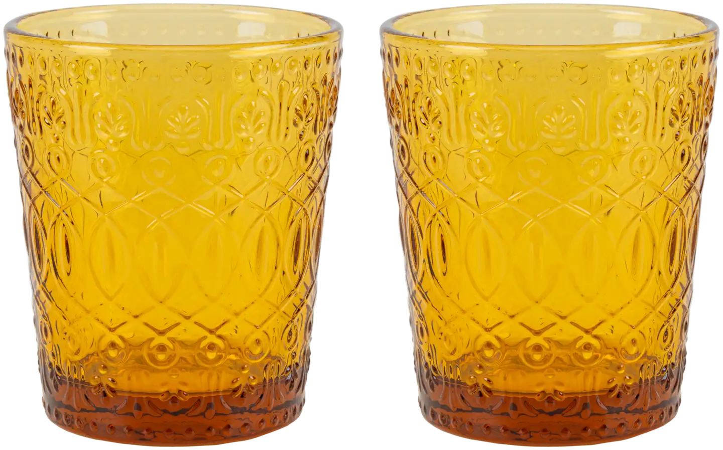 House juomalasi Diana 30 cl 2-pack keltainen - 1