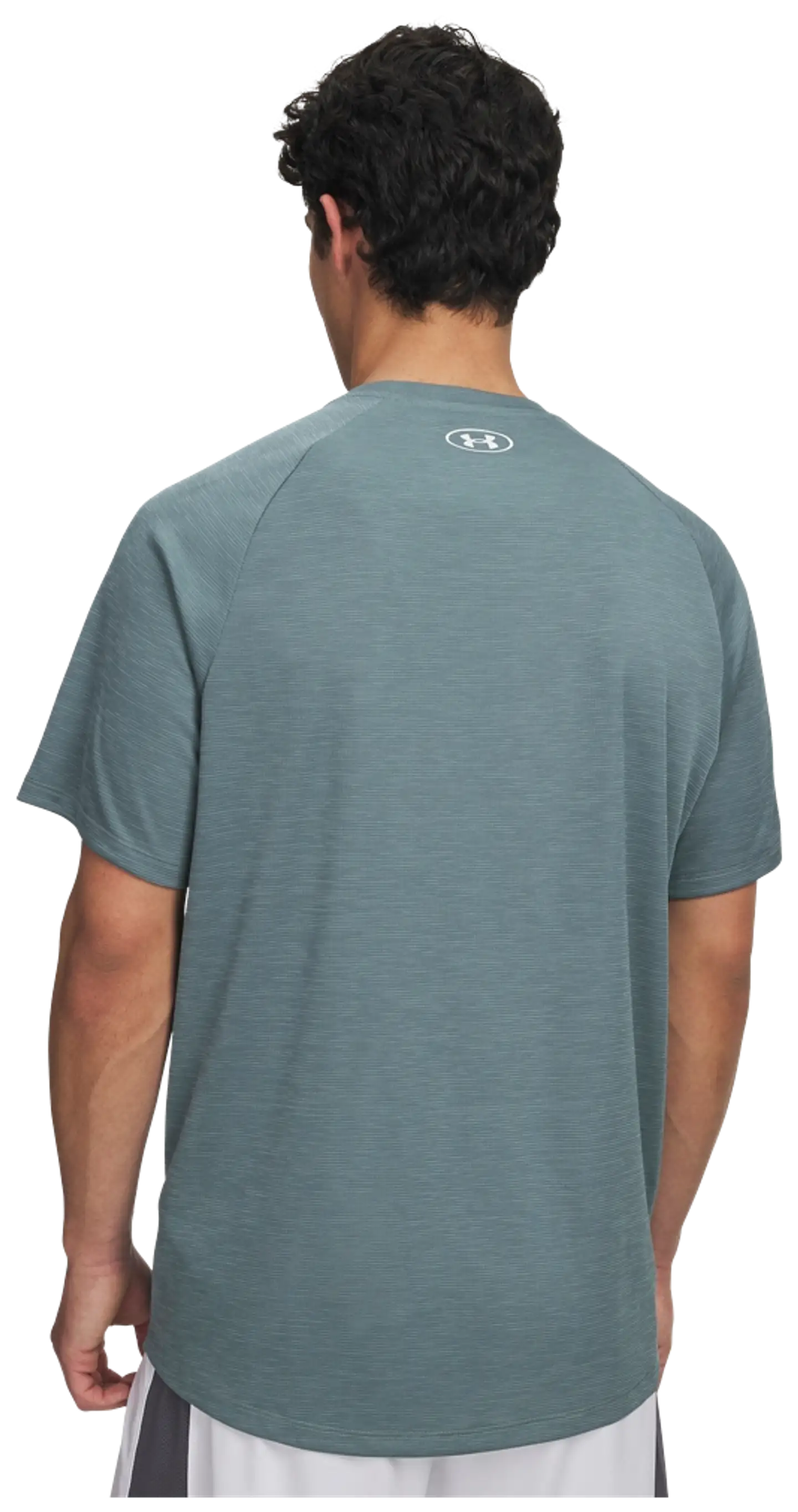 Under Armour miesten treenipaita Tech Textured 1382796 - Jasper Blue - 4