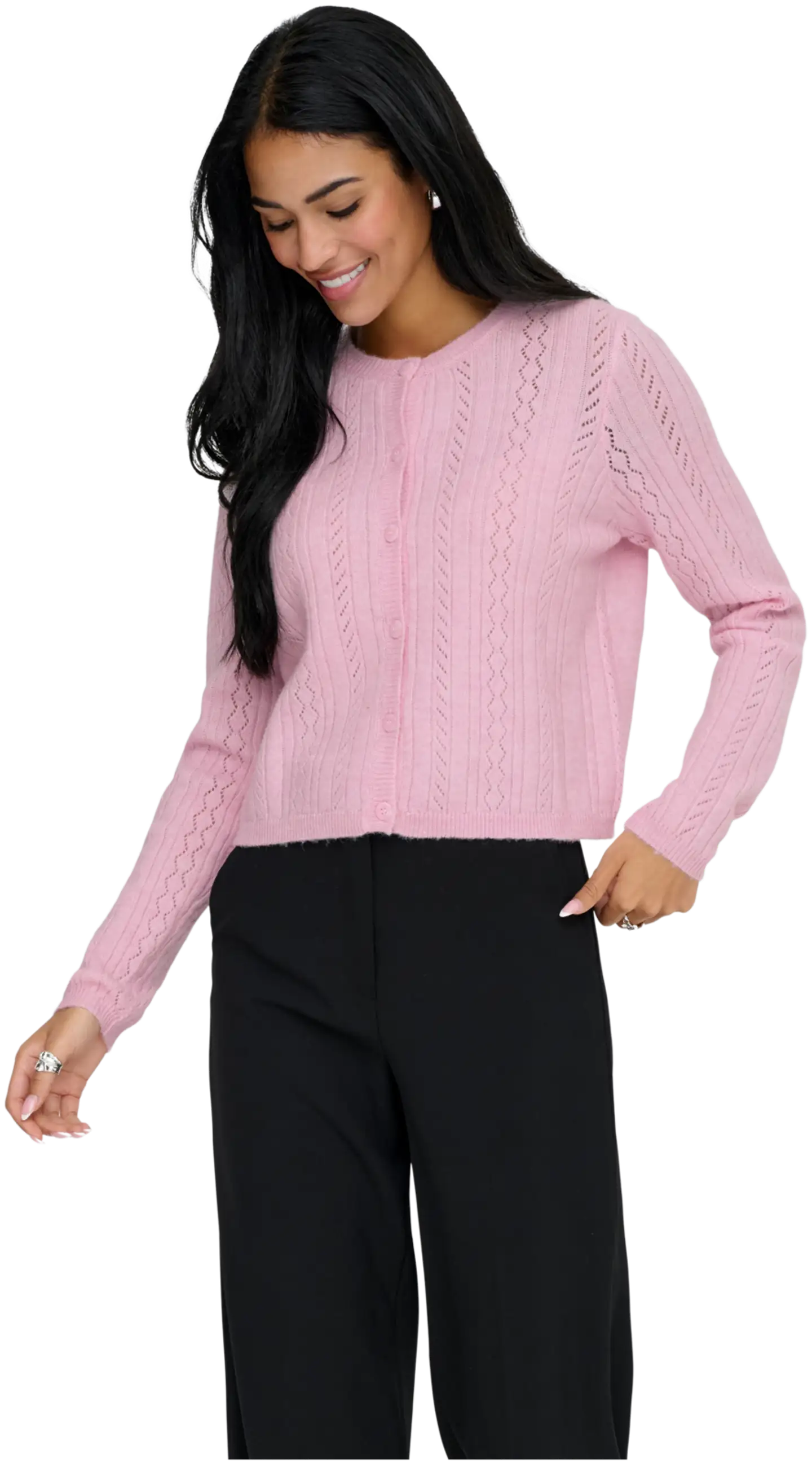 JDY naisten neuletakki Jdyapril - Fragrant Lilac - 3